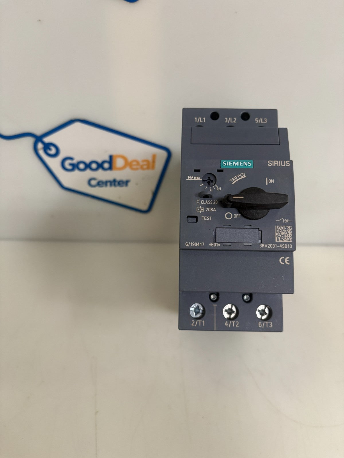SIEMENS MOTOR CONTROLLER CIRCUIT BREAKER 3RV2031-4SB100