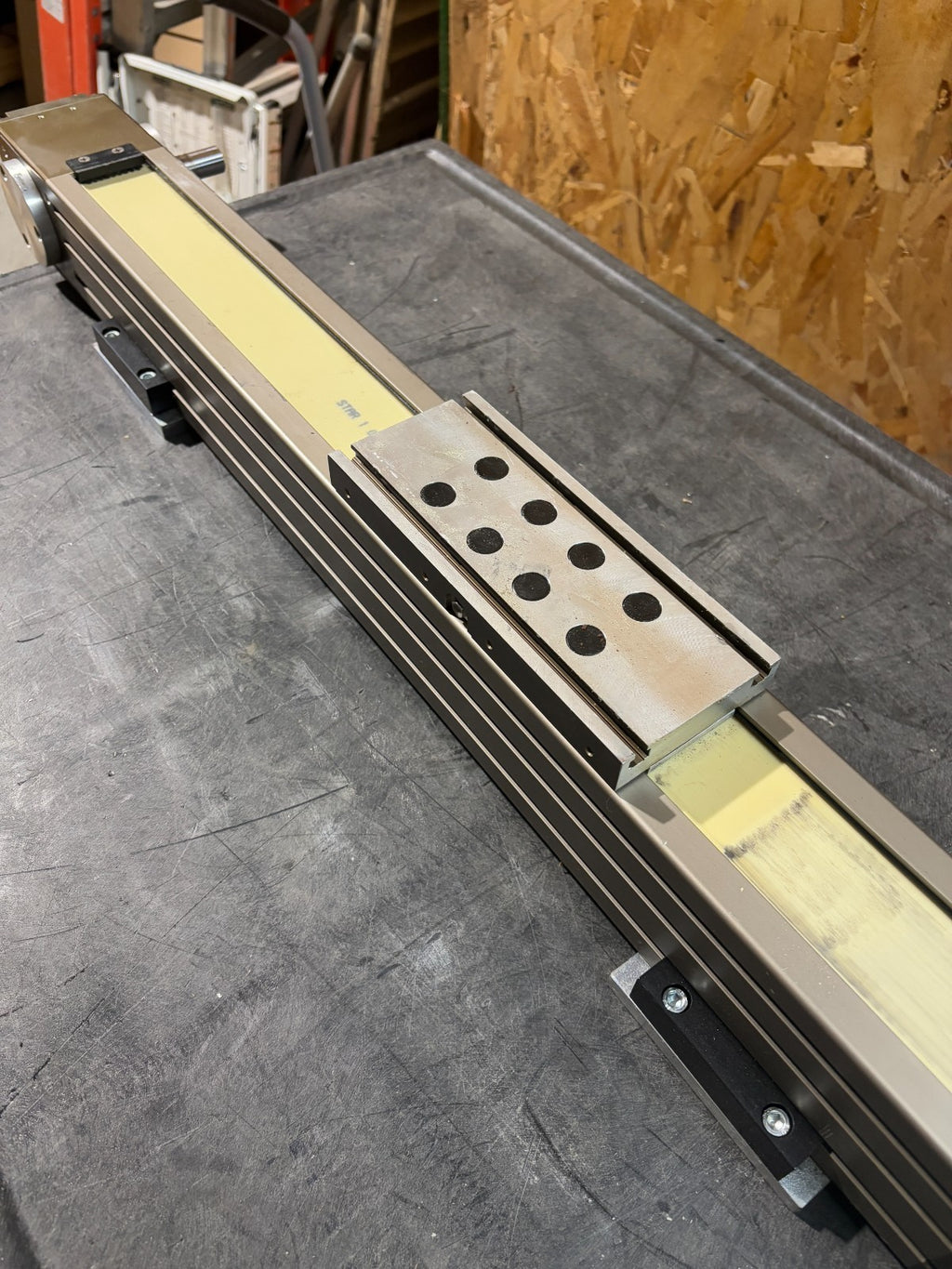 AMSLER & CO. AG DUAL SHAF LINEAR ACTUATOR 1148-160-00/MA021