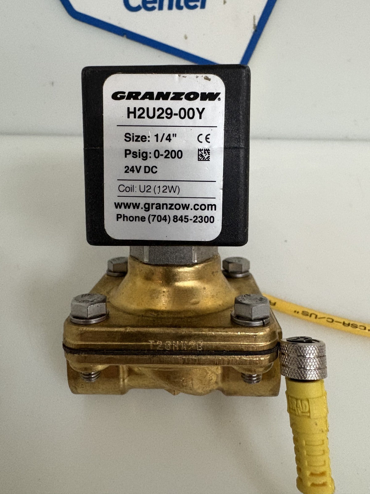 GRANZON SOLENOID VALVE 0-200 PSI 1/4" H2U29-OOY