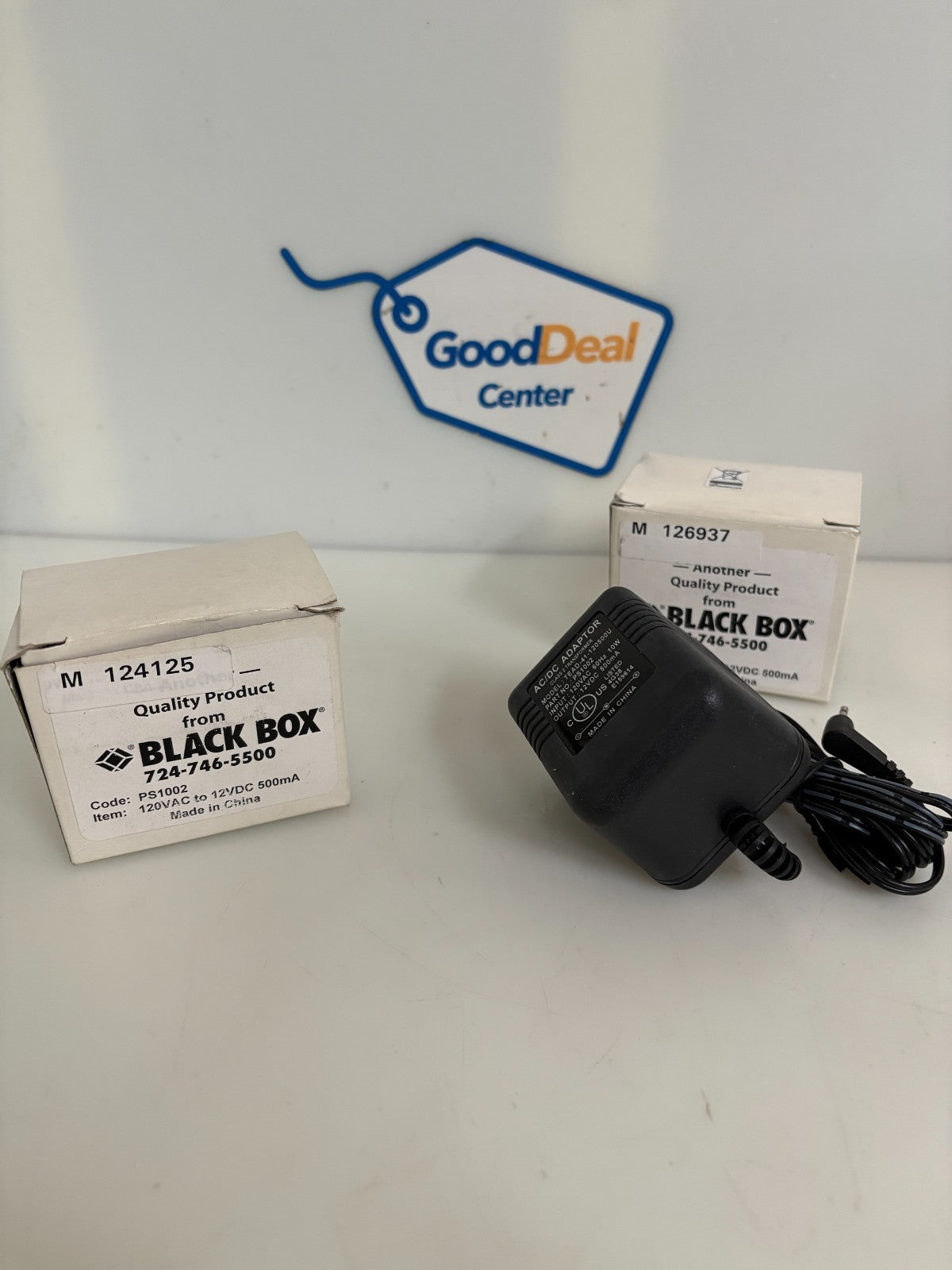 LOT OF 2 ADVANTECH SMARTWORX TEAD-41-120500U POWER SUPPLY