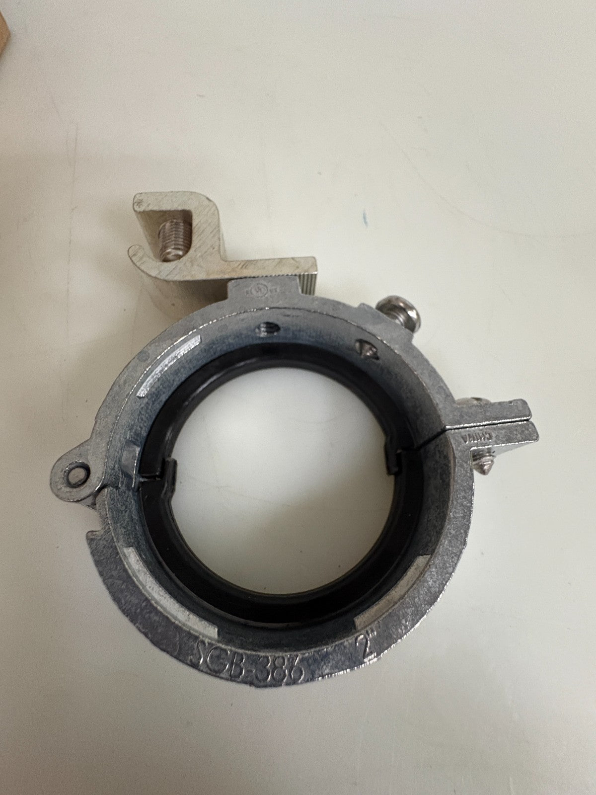 BRIDGEPORT 2" SPLIT GROUND BUSHING SGB-386CL 10 IN BOX2