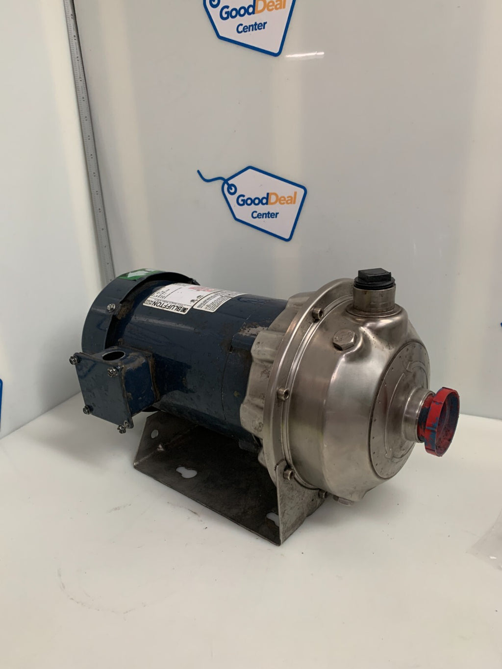 REBUILD STAINLESS STEEL PUMP W/BLUFFTON MOTOR 1313007133