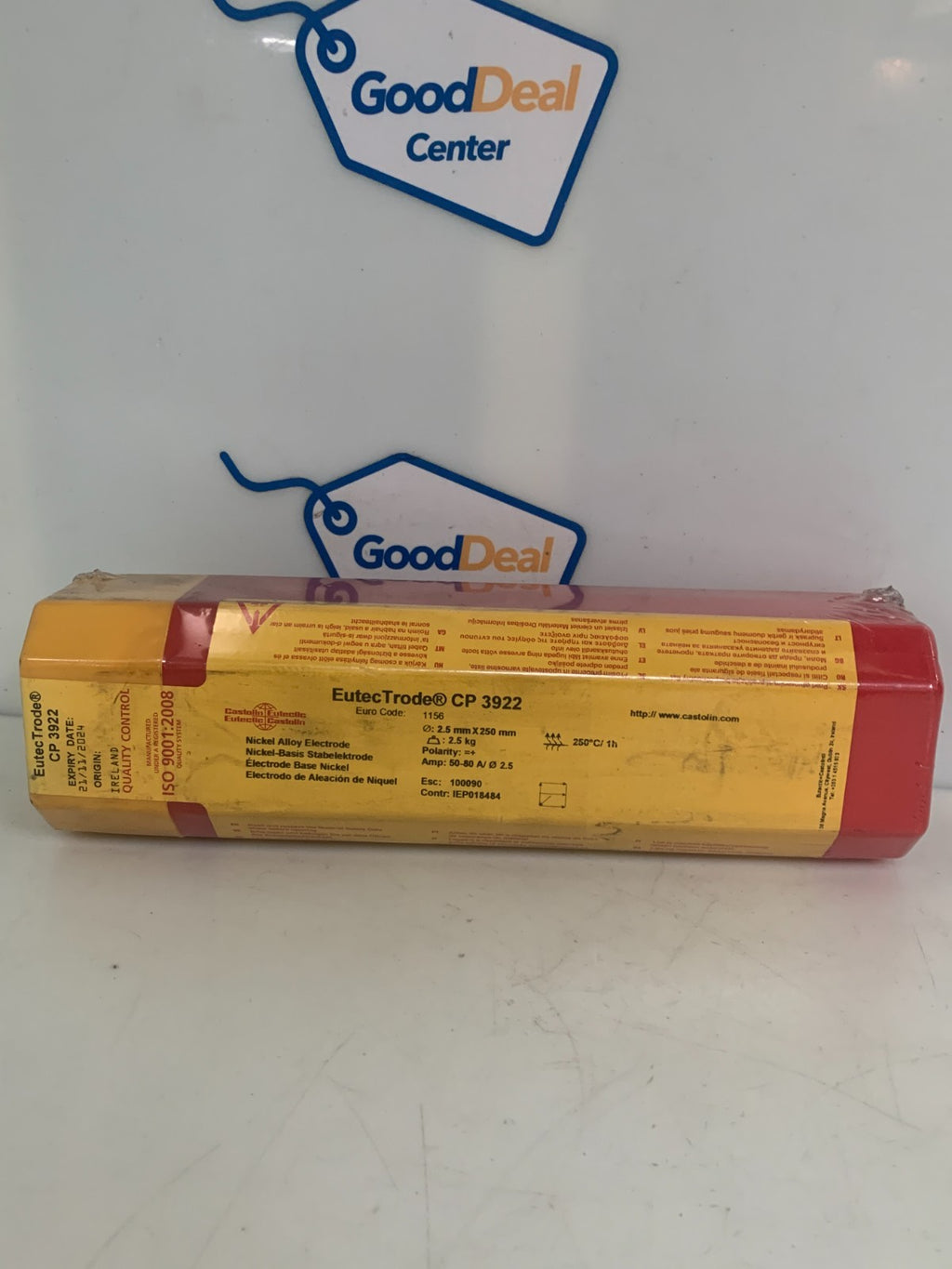 CASTOLIN EUTECTIC EUTEC TRODE CP 3922 NICKEL ALLOY ELECTRODE 6.15 LB0