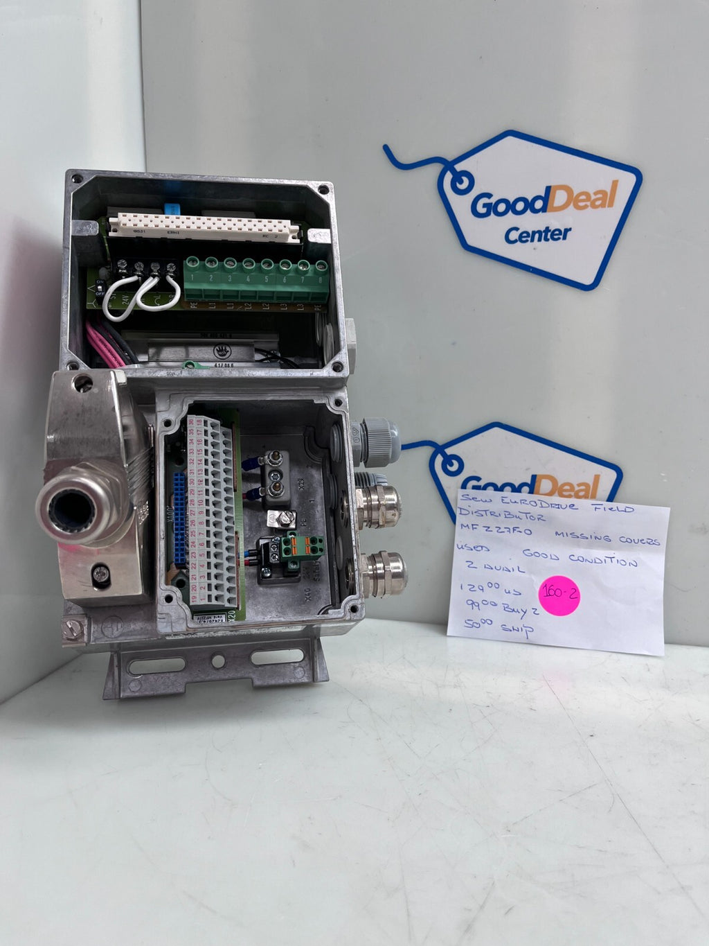 SEW Eurodrive MFP22D  /  MM03C-503-00/227F  Field Distributor  (Missing Covers)