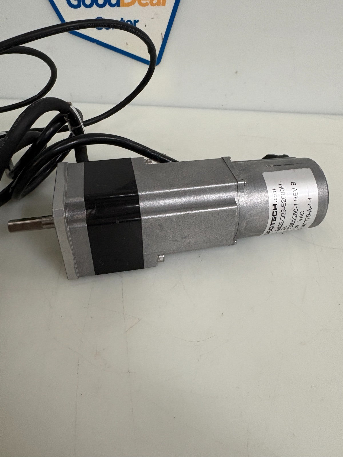 AEROTECH MINI SERVO MOTOR BM22-D25-E2000H-BK W/CABLES1