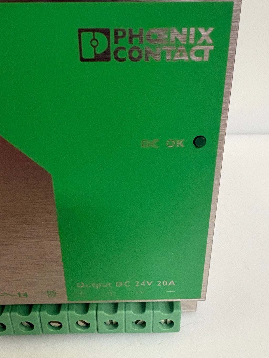 PHOENIX CONTACT POWER SUPPLY QUINT-PS-100-240AC/24DC/20 #2938620