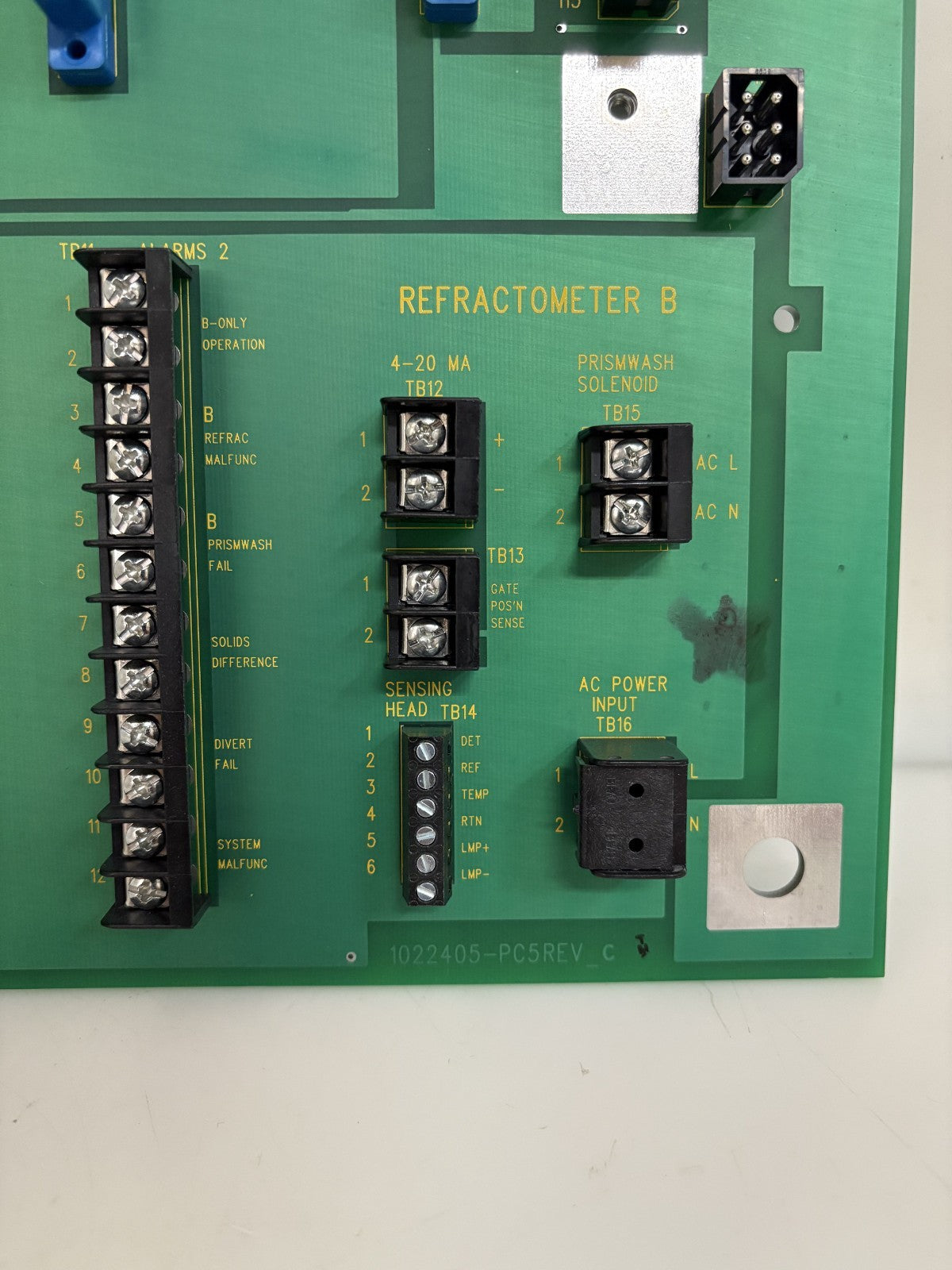 LIQUID SOLIDS CONTROL MOTHER BOARD PANEL 1022405 PC5 REVC3