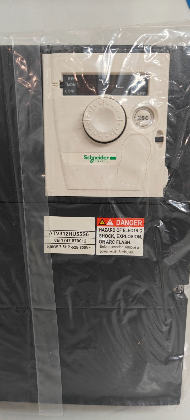 SCHNEIDER ALTIVAR 7.5 HP DRIVE ATX312HU55S6 1
