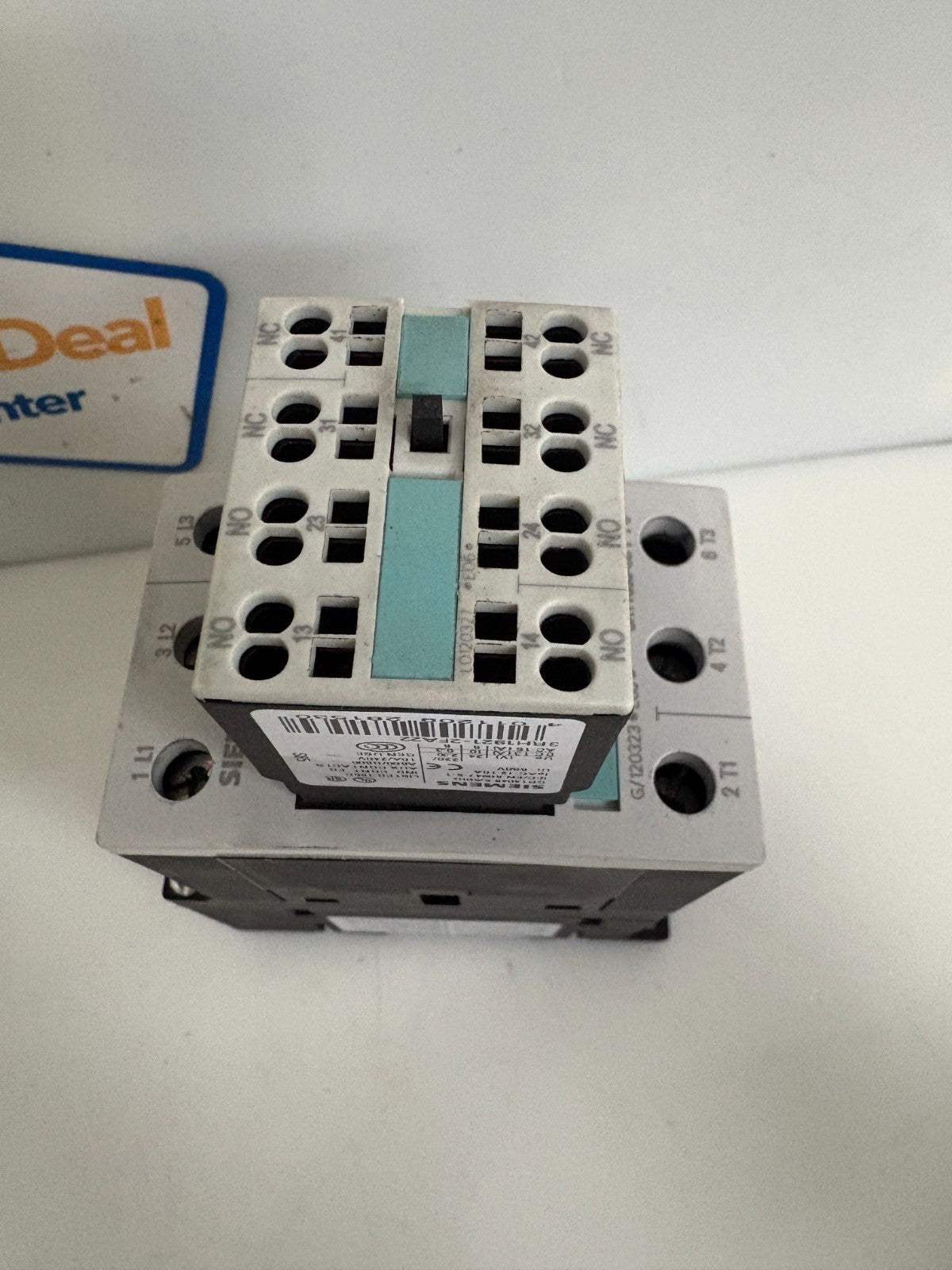 SIEMENS CONTACTOR 3RT1035-3B W/3RH1921-2FA22