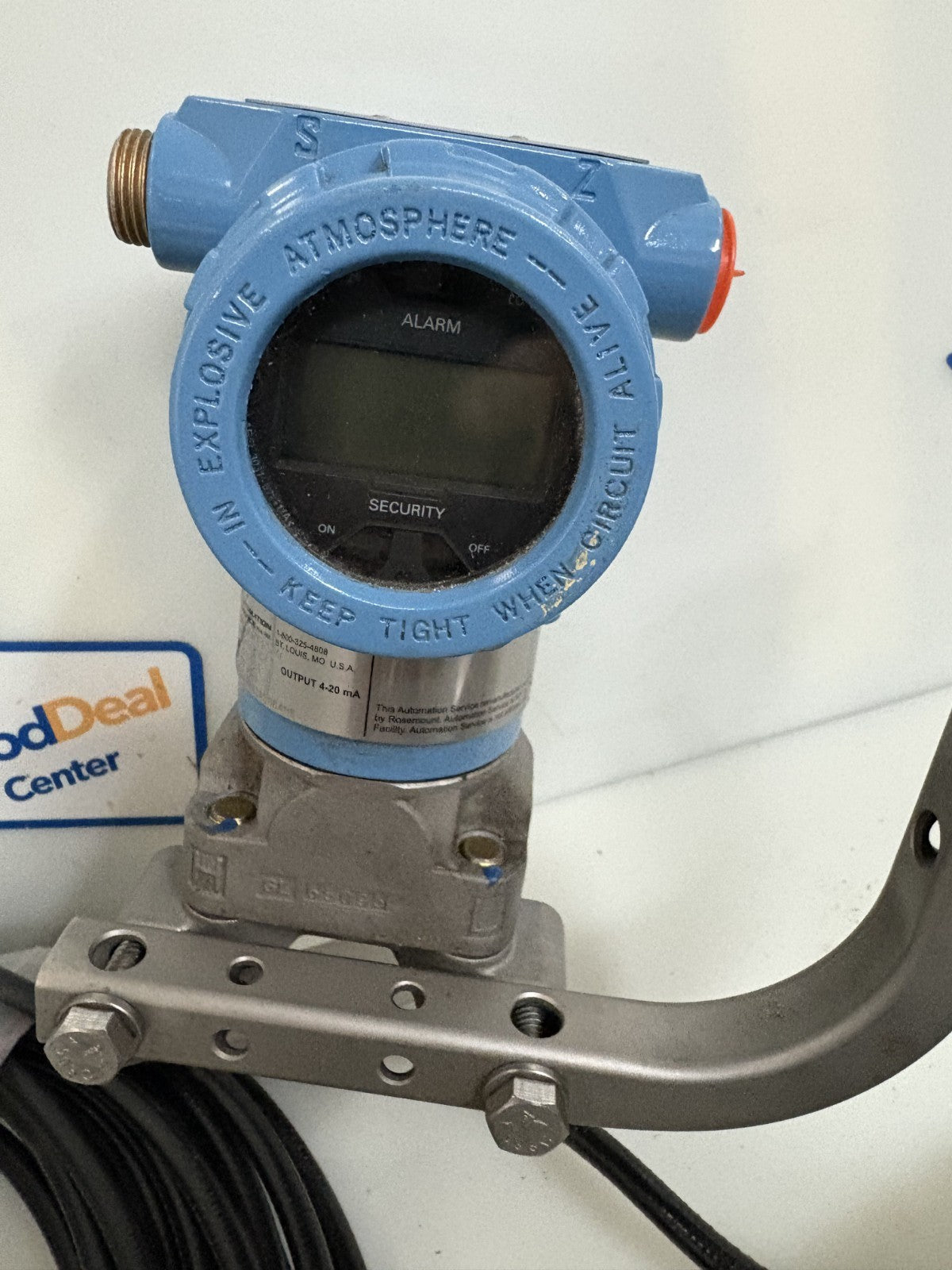 EMERSON ROSEMOUNT PRESSURE TRANSMITTER 3051 CD2 A22A1AS8B4N5  W/SENSORS