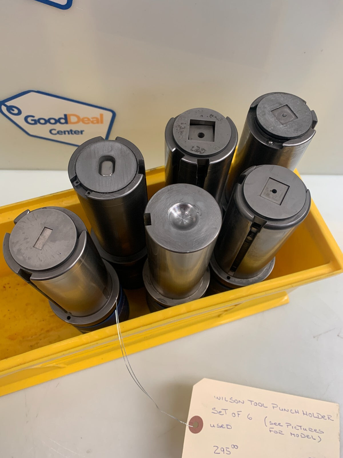 Set of 6 Wilson Tools Punch Holders (see pictures for models)
