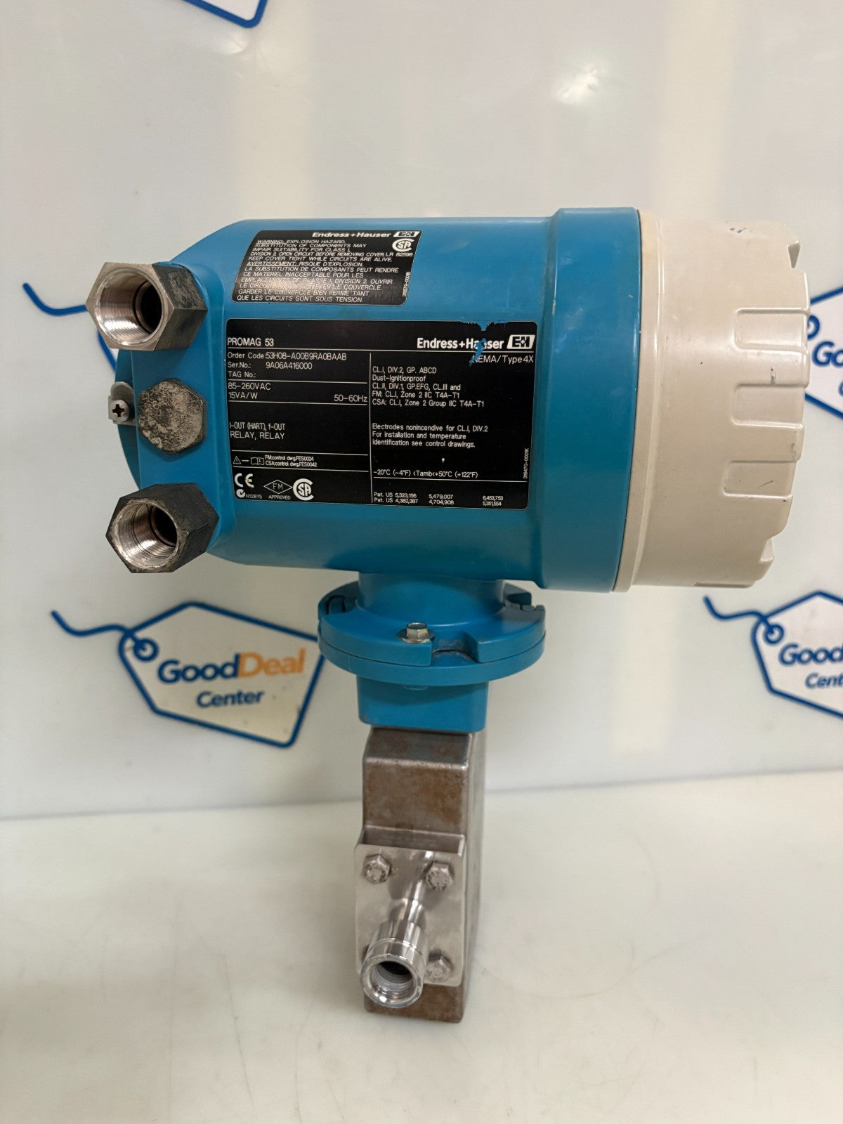 ENDRESS + HAUSER PROMAG 53 53H08-A00B9RA0BAAB W/PROMAG H4