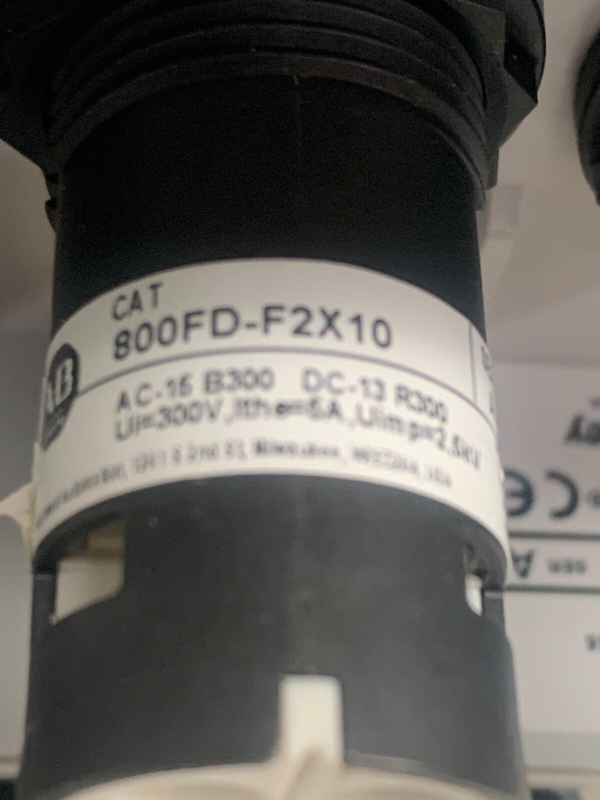 Allen Bradley 800F-4PM 4 push button, see description for buttons5
