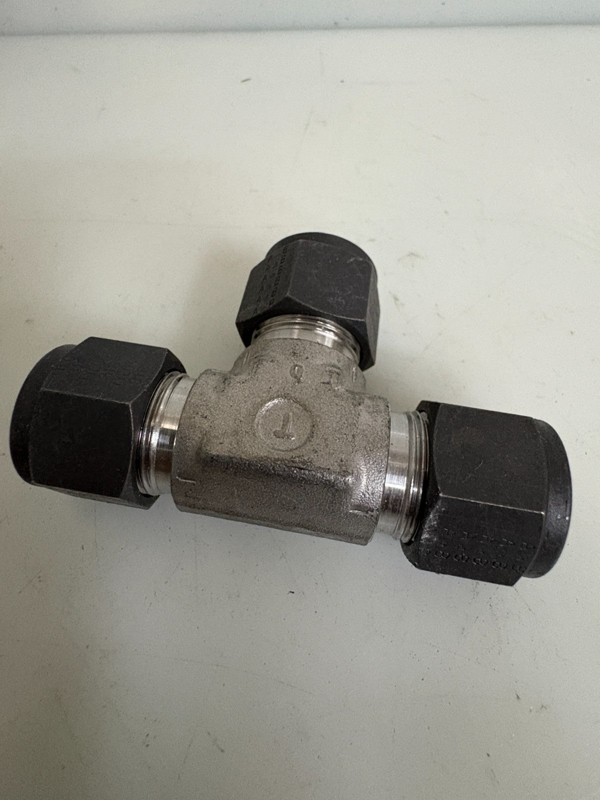 LOT OF 3 TYLOK 1/2" S.STEEL UNION TEE #SS-8-STTT-8