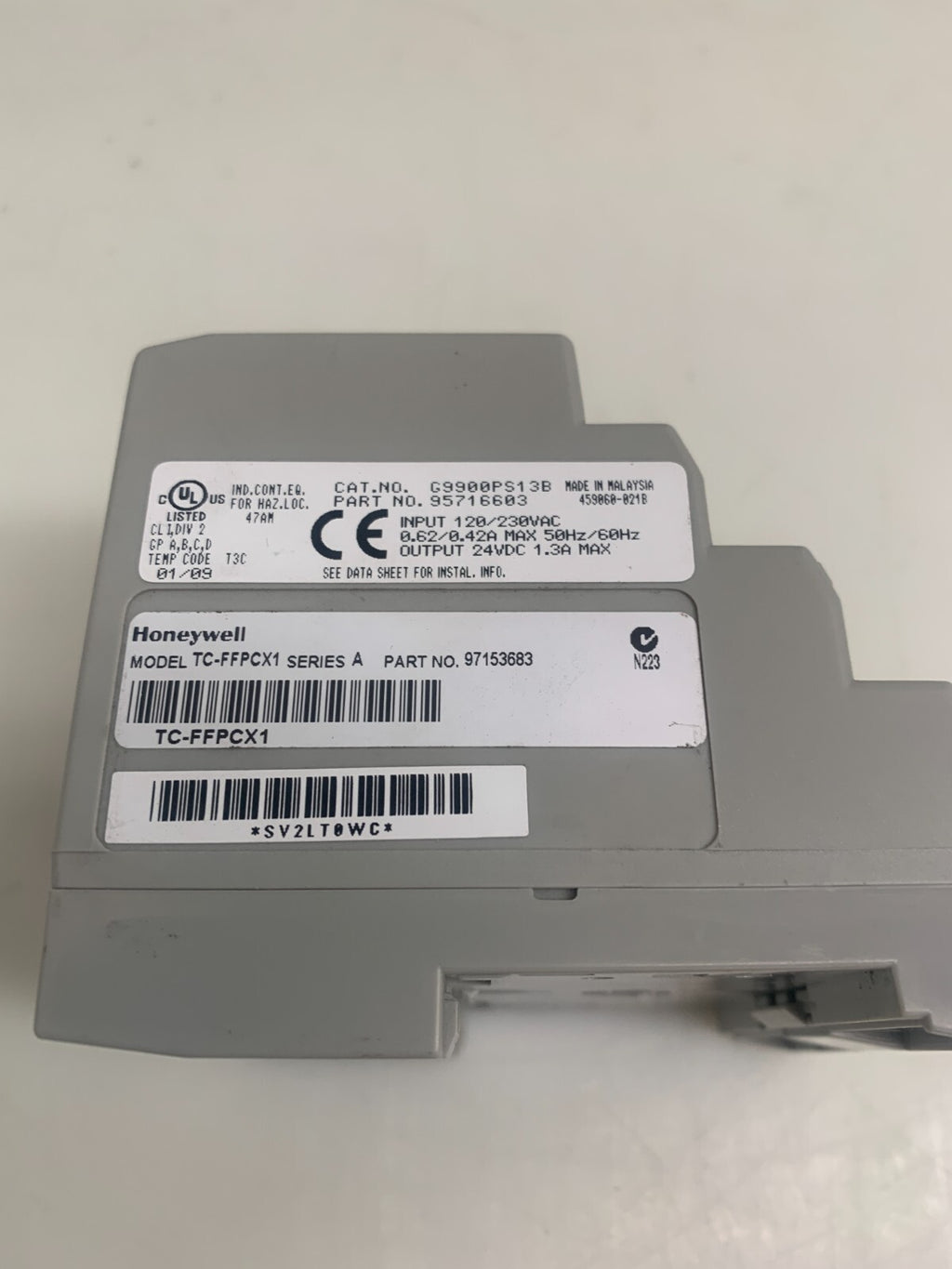 HONEYWELL Power supply Rail C5 TC-FFPCX1 / TCFFPCX1