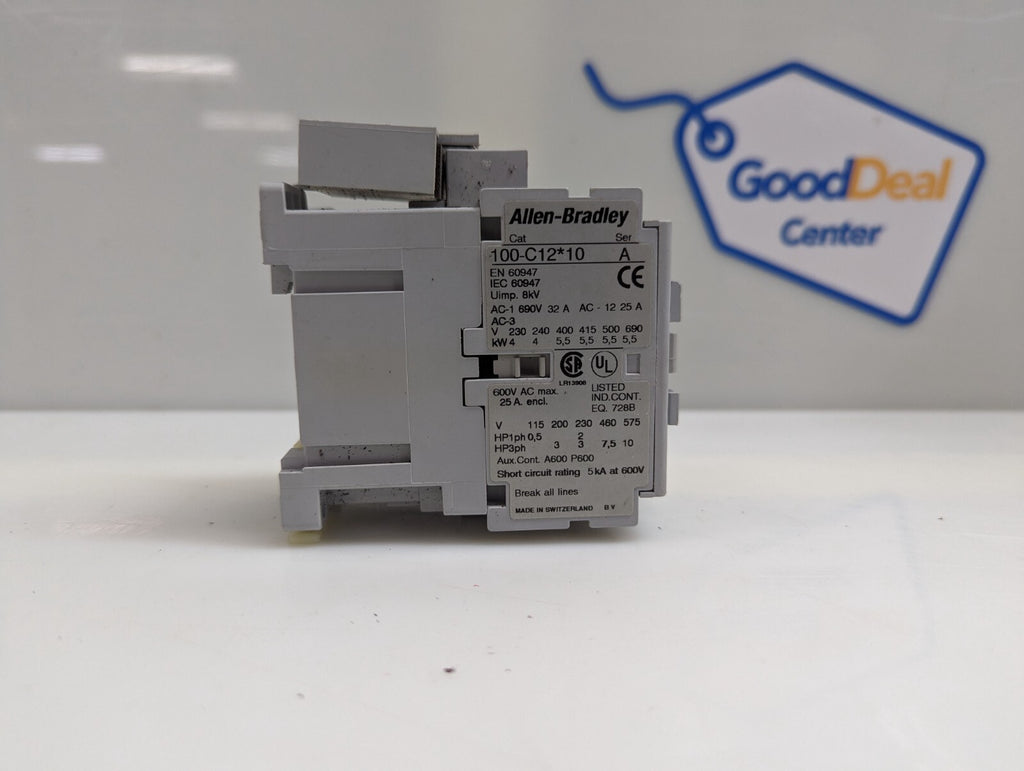 Allen-Bradley 100-C12*10 Ser A Contactor Relay+100-FSC280 Ser A Surge Suppressor