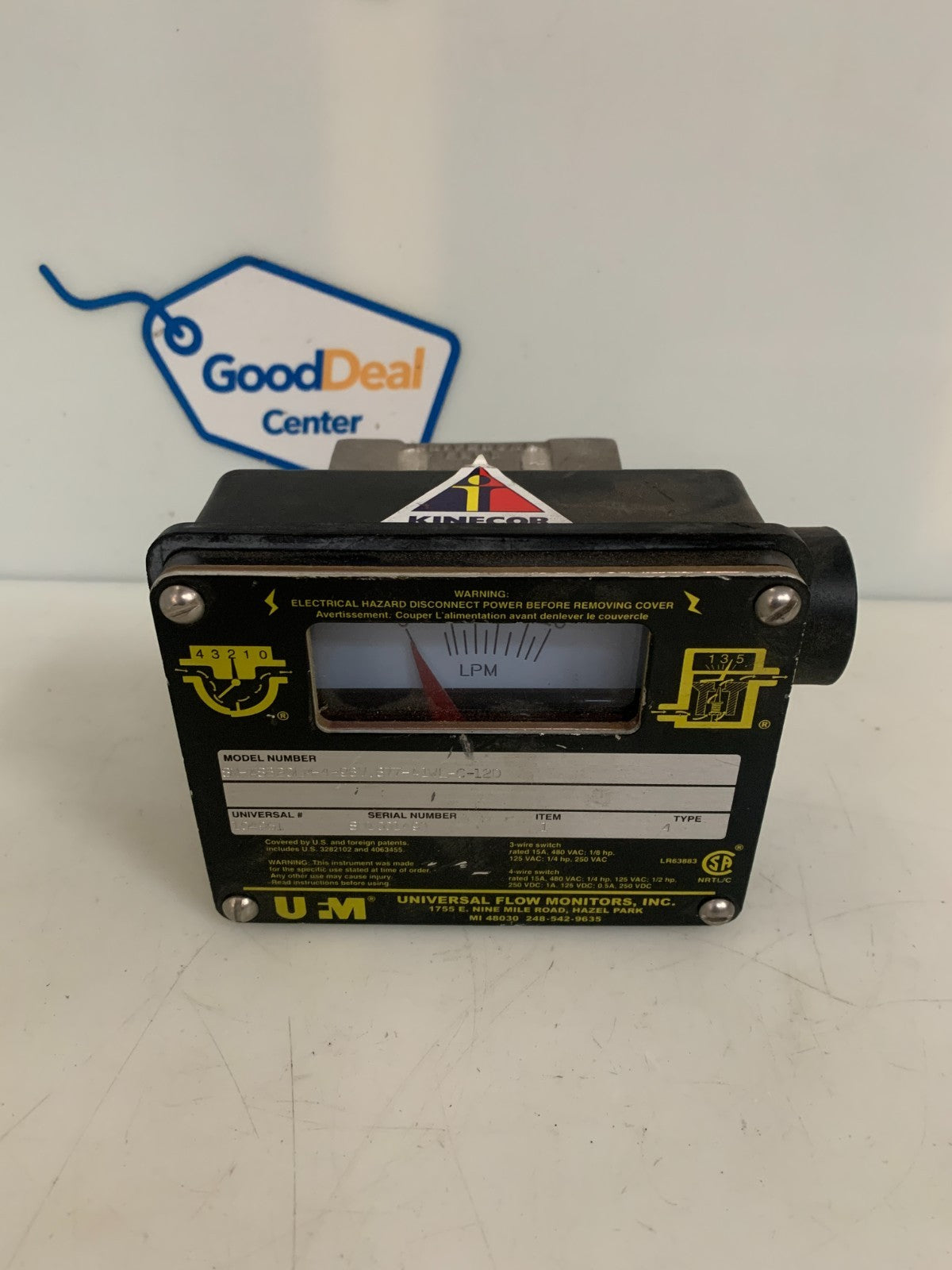 UNIVERSAL FLOW MONITORS SN-ASB20LM-4-98V.877-A1WL-C-12D0