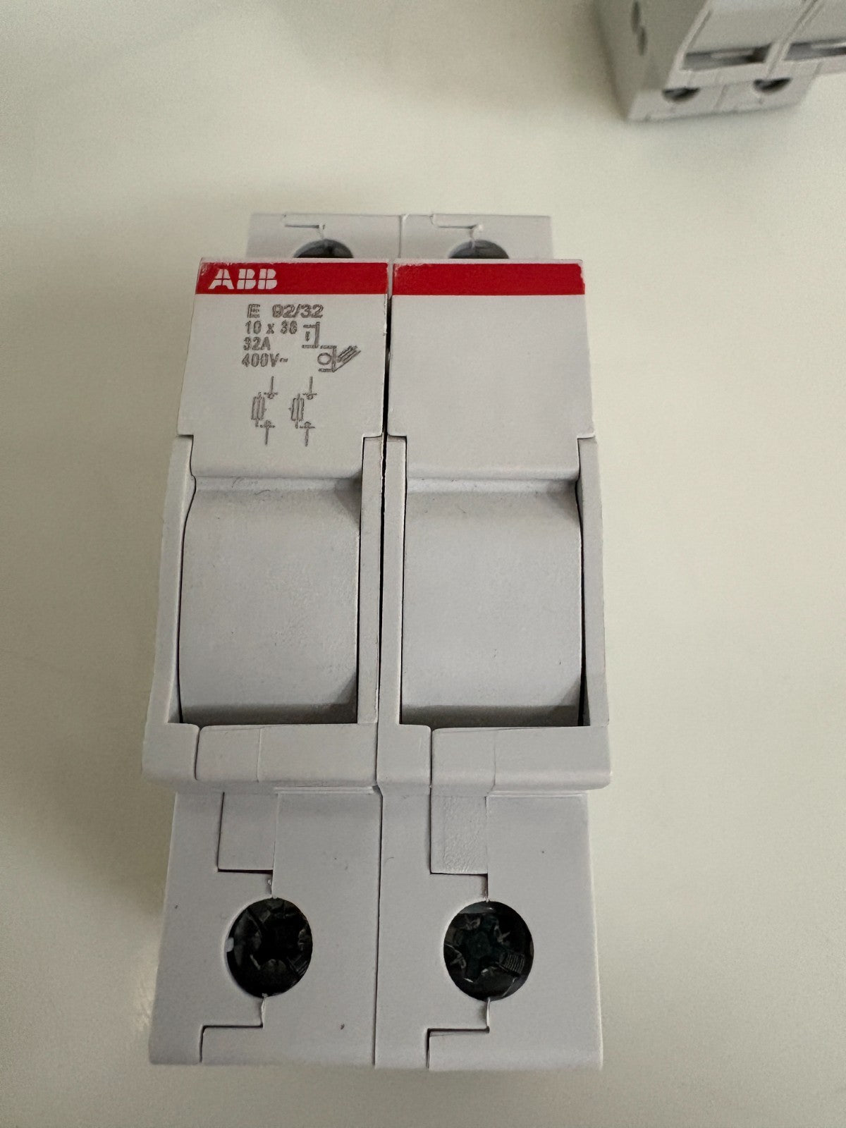 LOT OF 2 ABB FUSE SWITCH DISCONNECTOR E 92/321