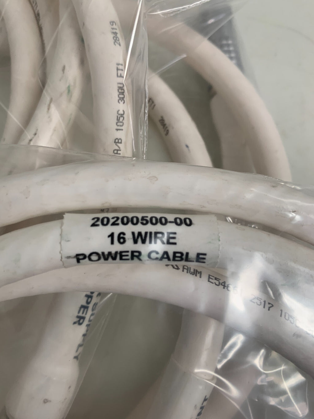 Lot of 3 BHC AWM LL54185 E54661 Power Cable 16 wire Female/female 20200500-00