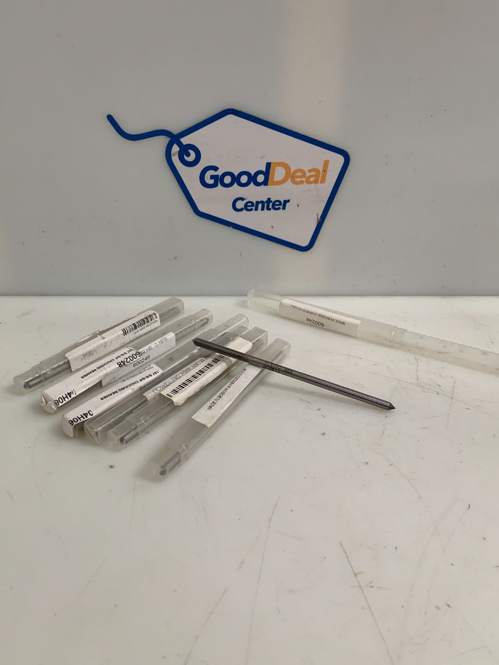 LOT OF 7 CLEVELAND 0.18-7 OD HSS CHUCKING REAMER S/S-S/F0