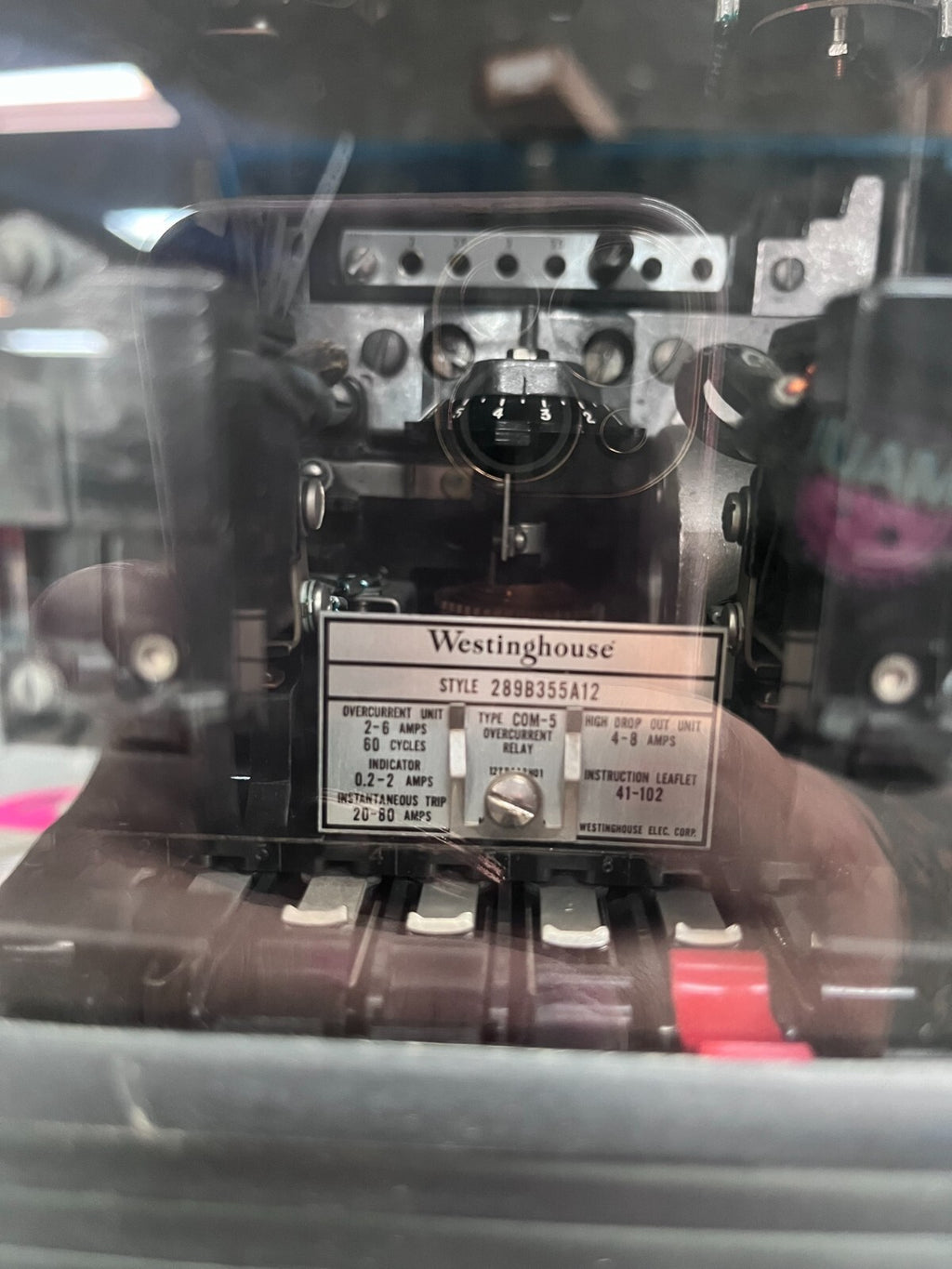WESTINGHOUSE COM-5 Overcurrent Protection Relay  289B355A12