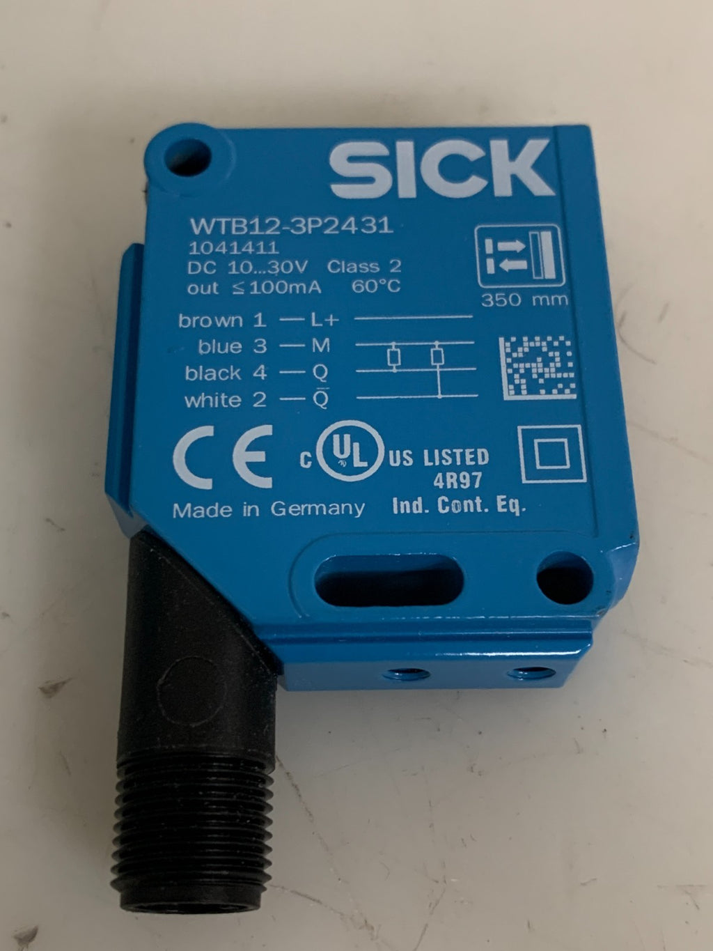 SICK TROUGH BEAM PHOTOELECTRIC SENSOR WTB12-3P2431