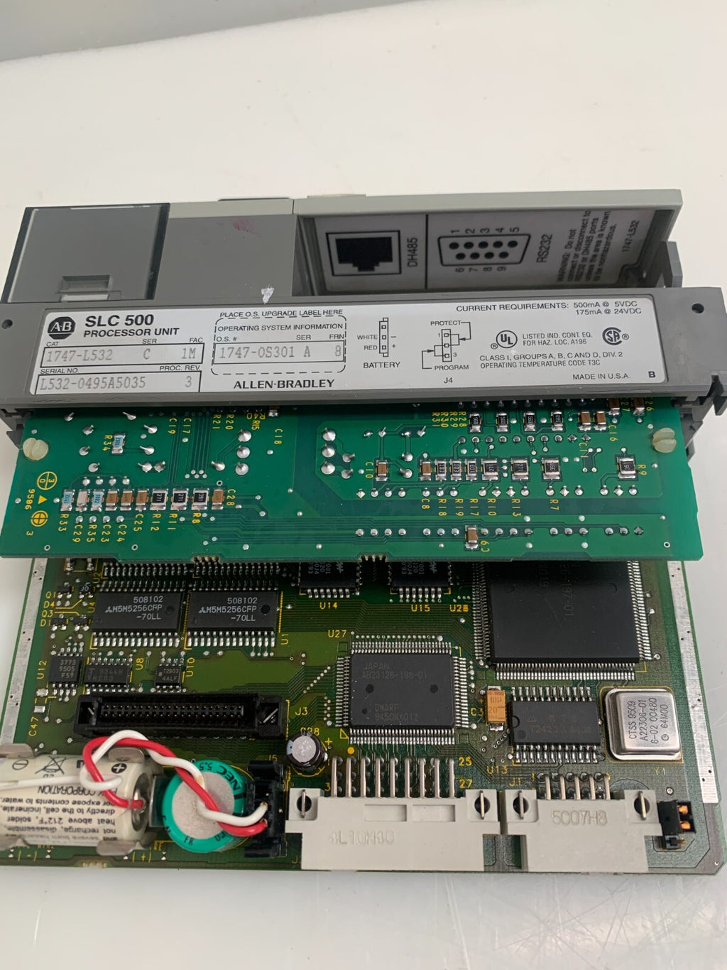 ALLEN BRADLEY   SLC 500  Procesor Unit  1747-L532  C  1M