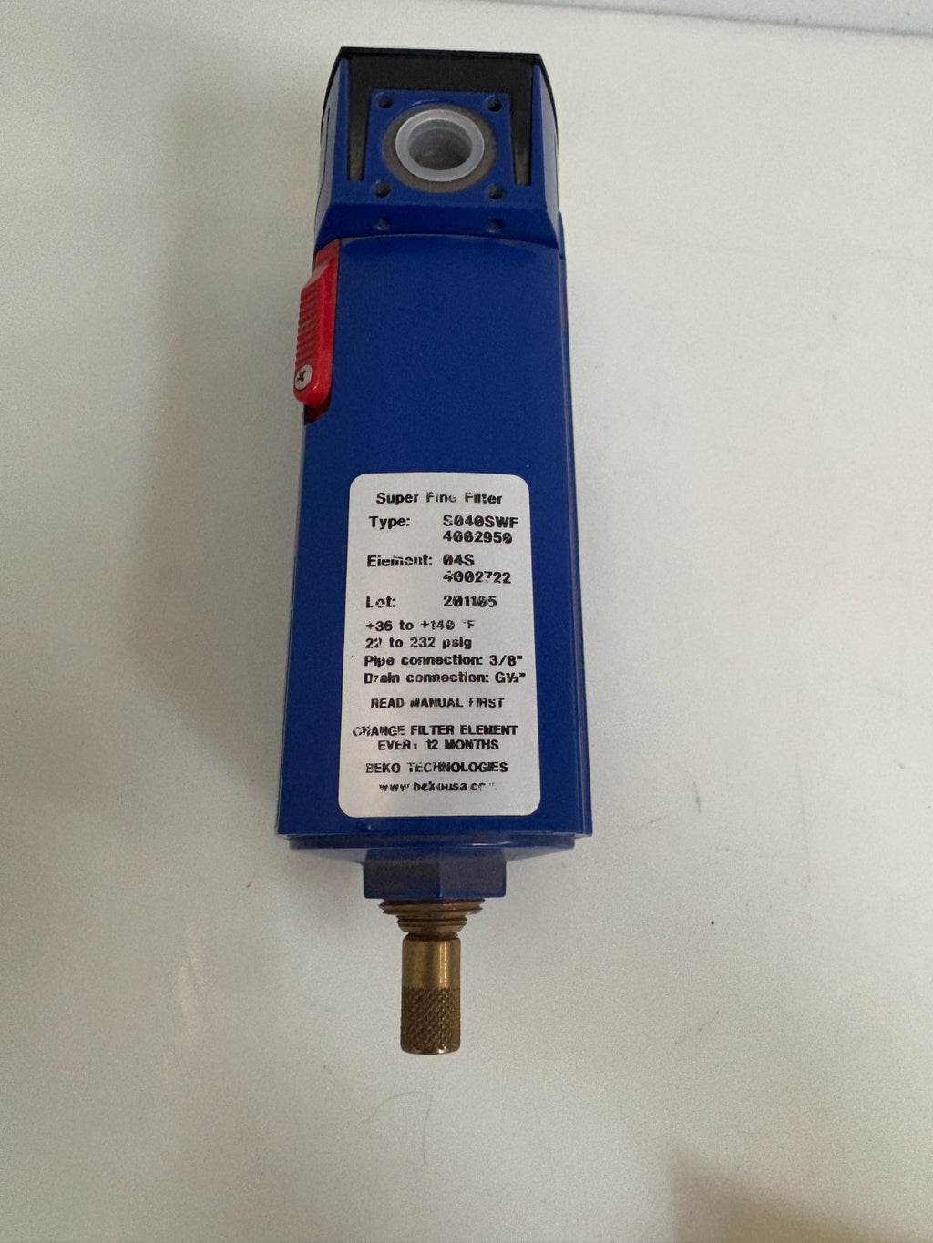 BEKO CLEARPOINT FILTER S040SWF