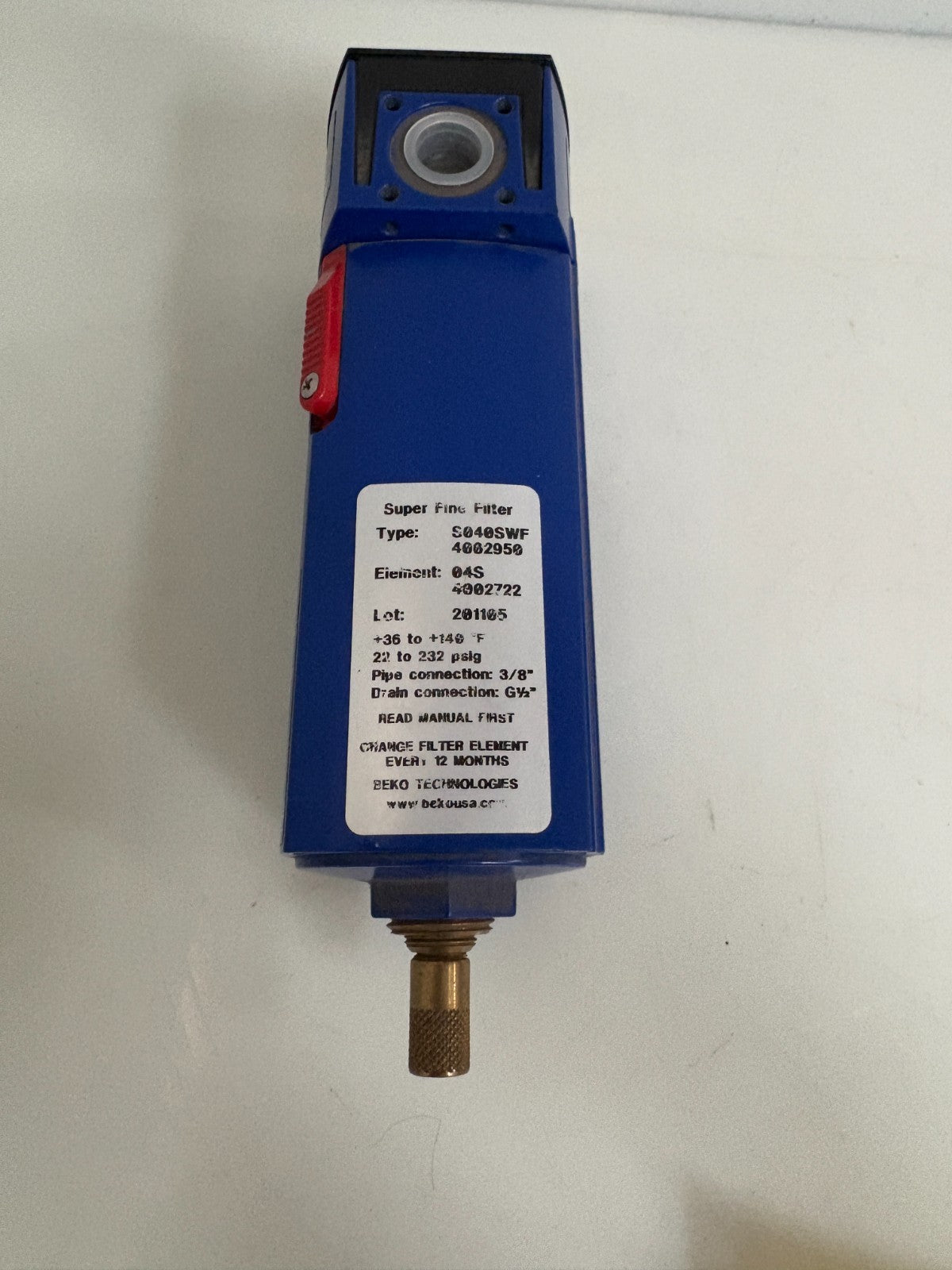 BEKO CLEARPOINT FILTER S040SWF