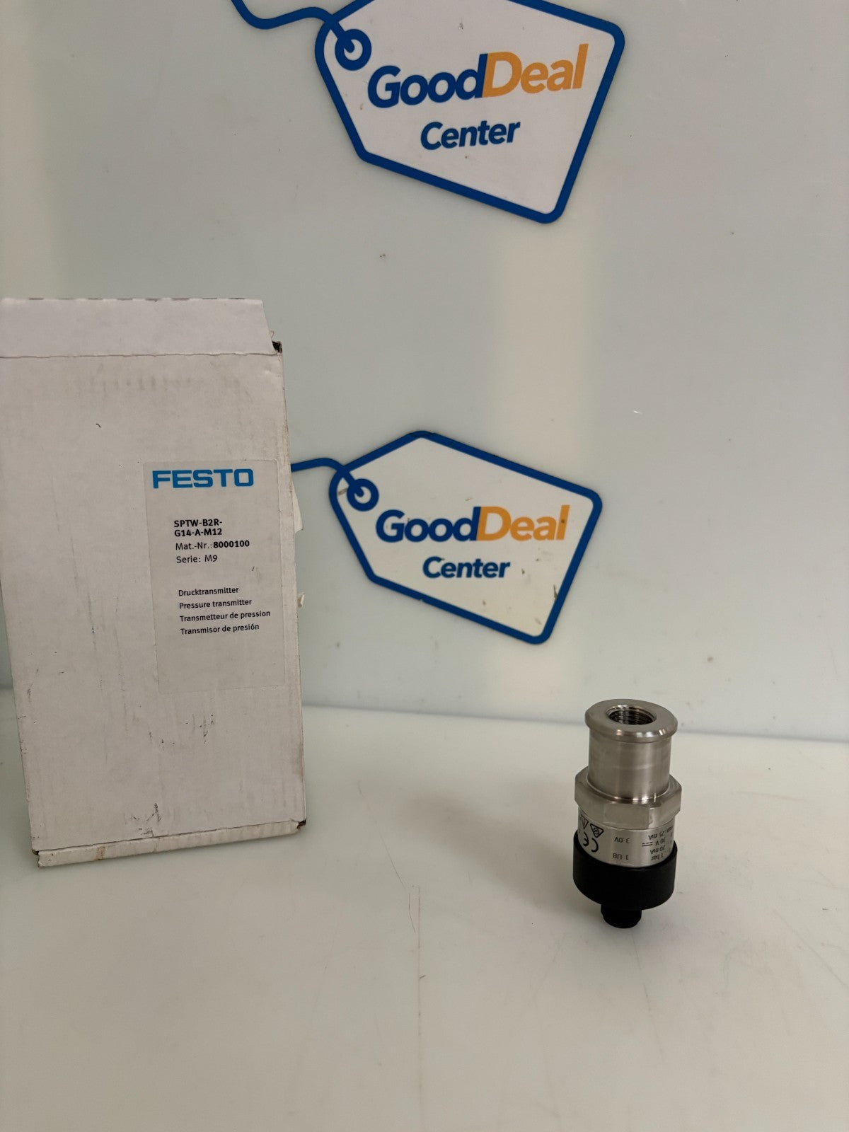 FESTO PRESSURE TRANSMITTER SPTW-B2R-G14-A-M12 #80001000