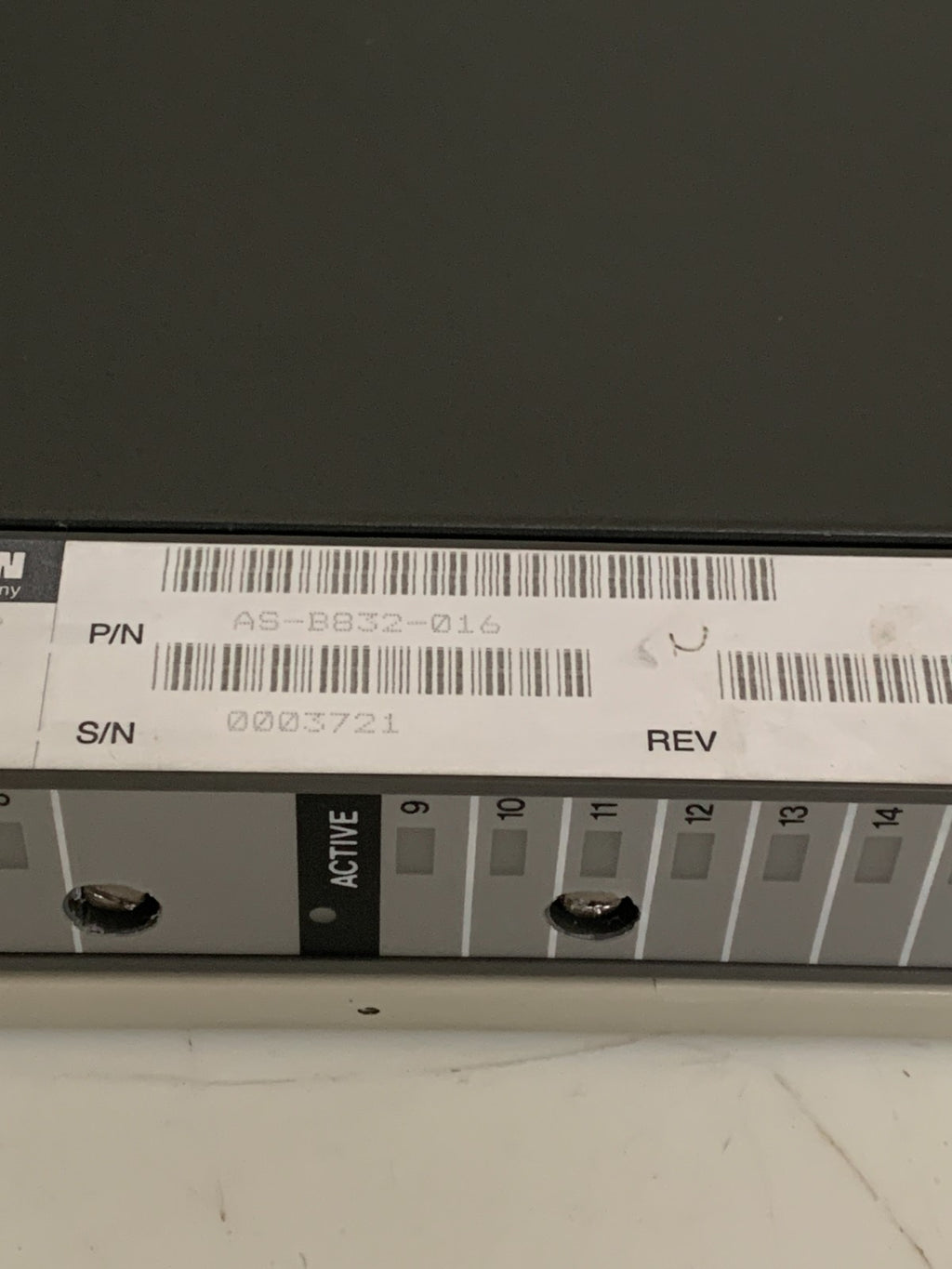 SCHNEIDER MODICON AS-B832-016