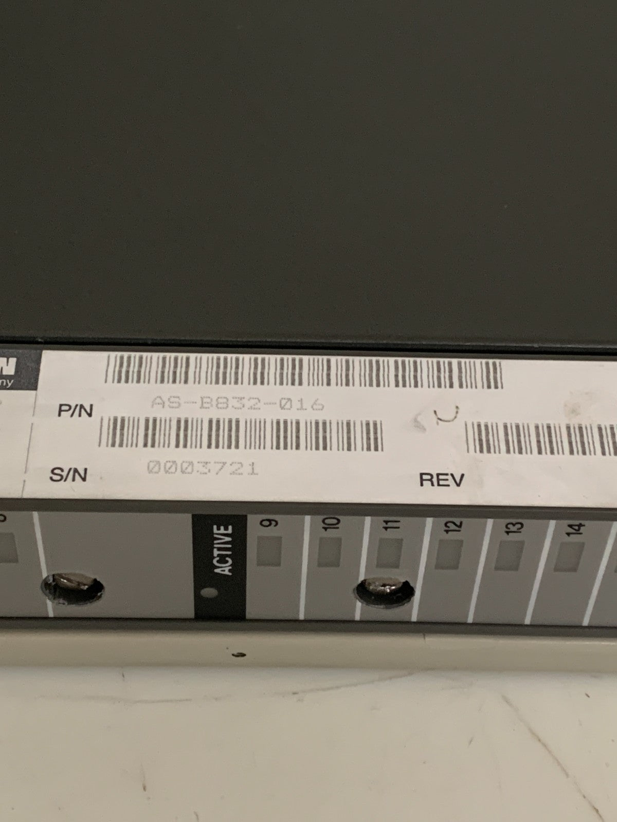 SCHNEIDER MODICON AS-B832-016