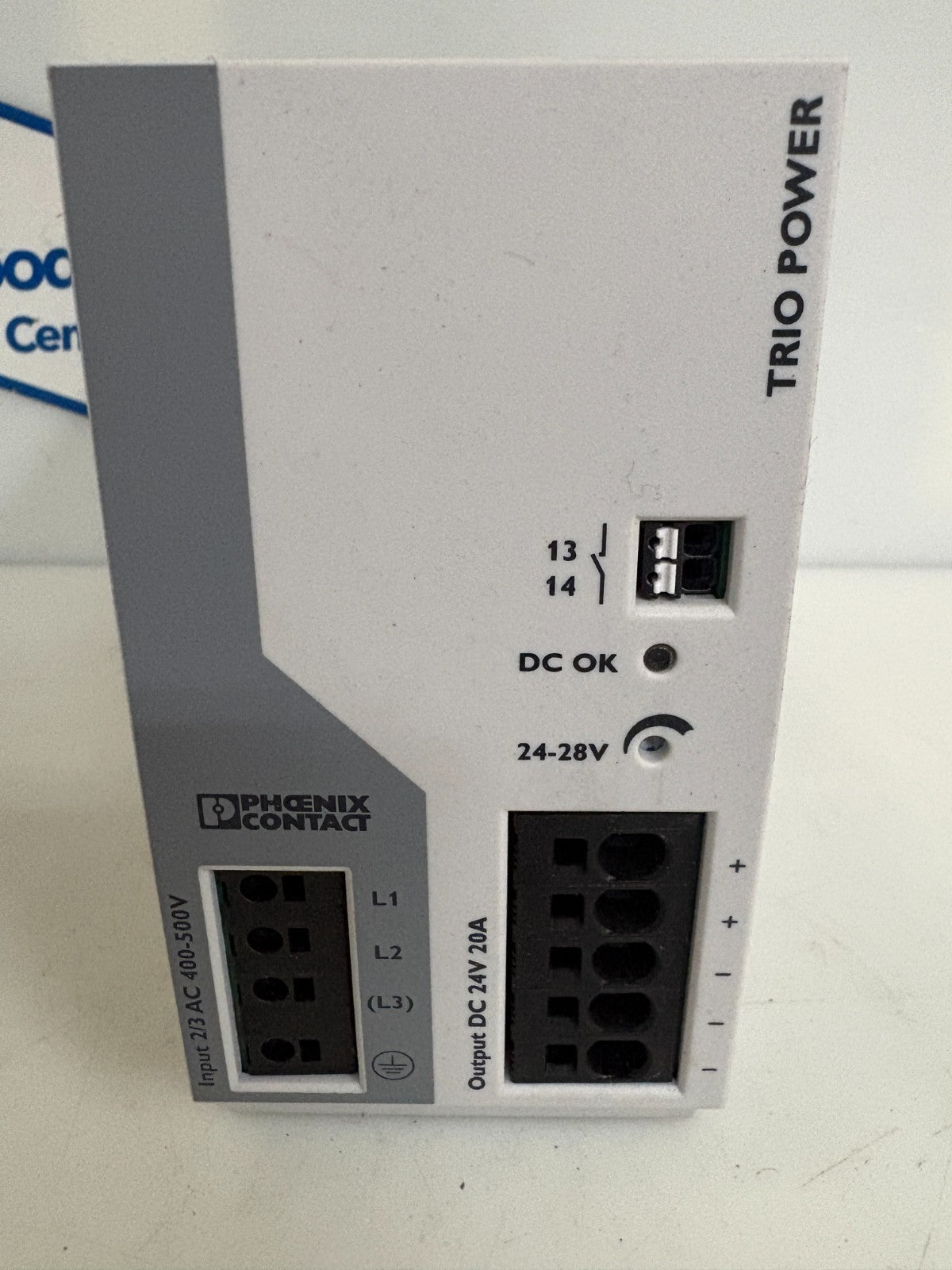 PHOENIX CONTACT POWER SUPPLY TRIO-PS-2G/3AC/24DC/20