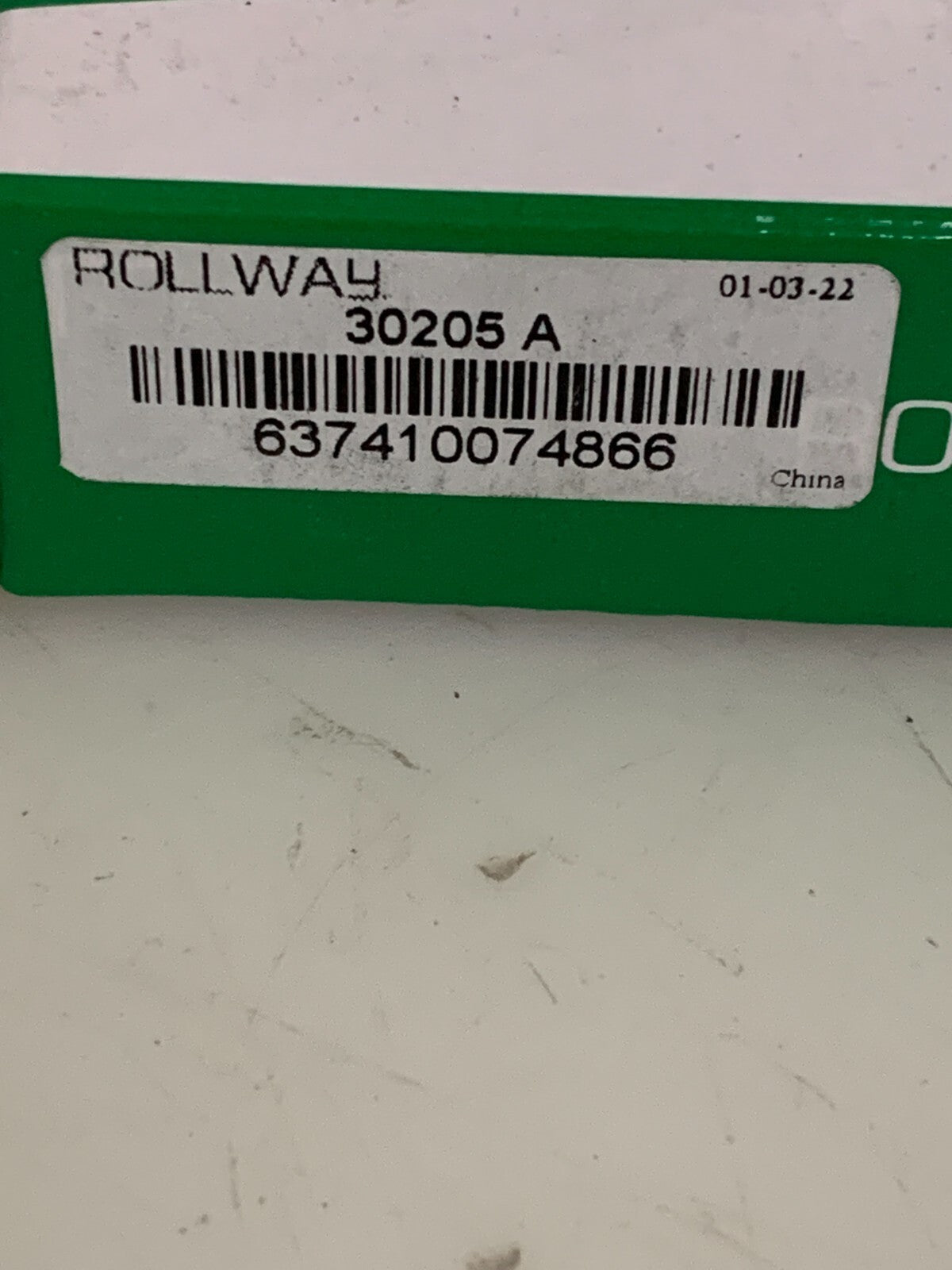LOT OF 2  ROLLWAY METRIC TAPER BEARING 25X52X16.25 MM #30205  A