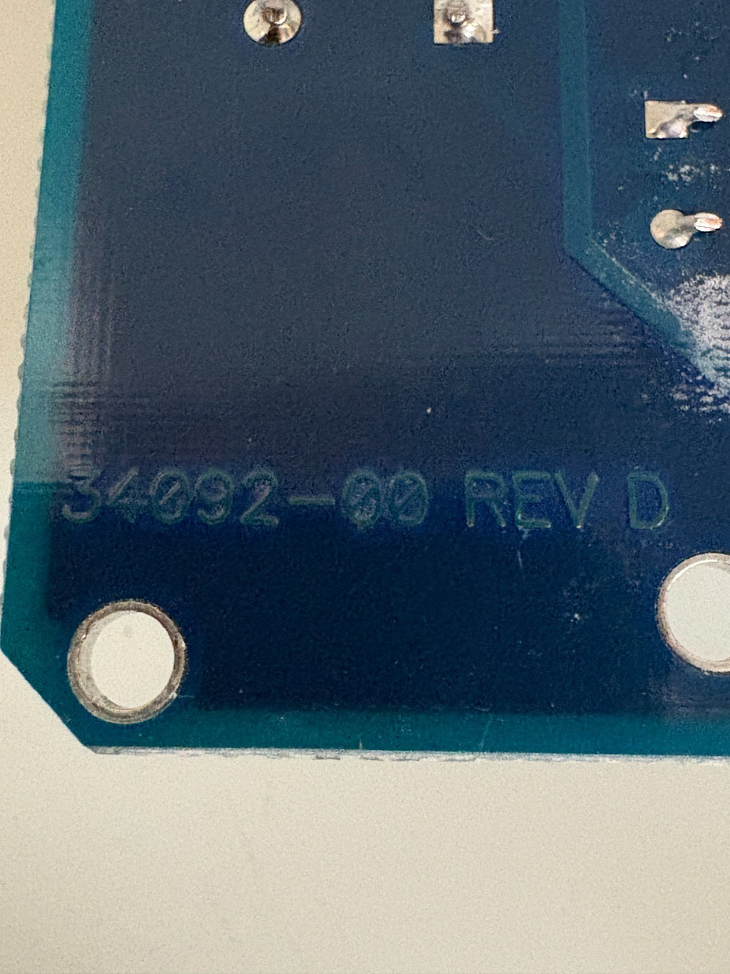 ROSEMOUNT ANALYTICAL BOARD ASSY 24248 34092-00 REV D 