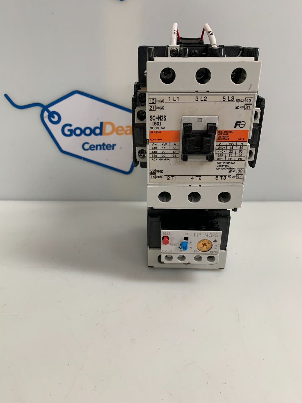 FUJI MAGNETIC CONTRACTOR SC-N2S W/ THERMAL OVERLOAD RELAX TR-N3/3