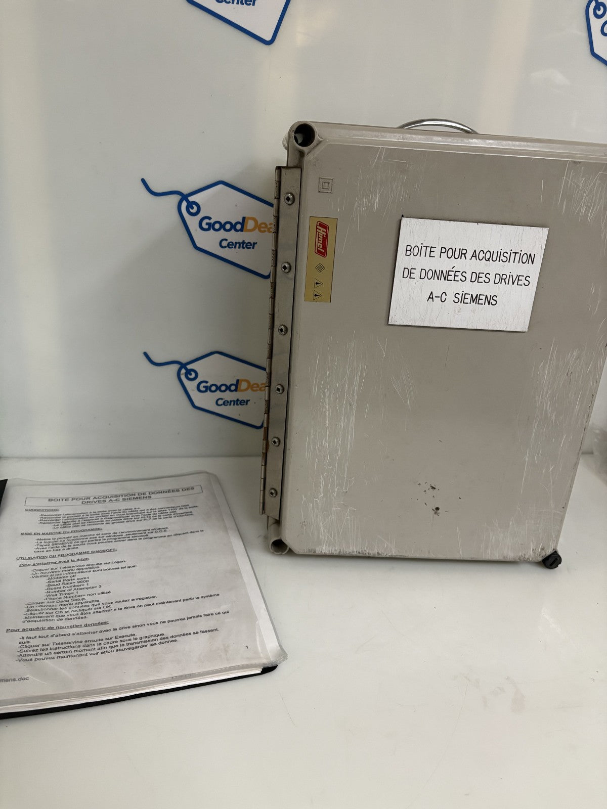SIEMENS AC DRIVES DATA ACQUISITION BOARD COMPLETE WITH CABLES, POWER CORD