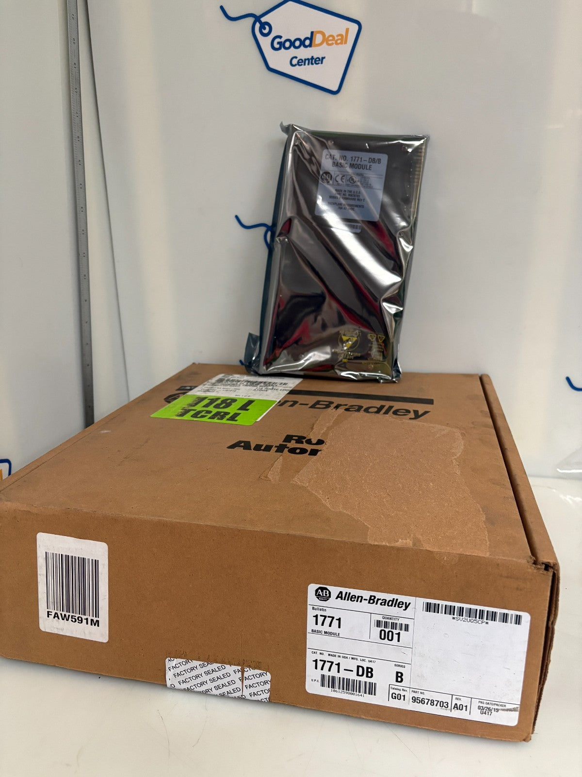 ALLEN BRADLEY BASIC MODULE 1771-DB SERB0