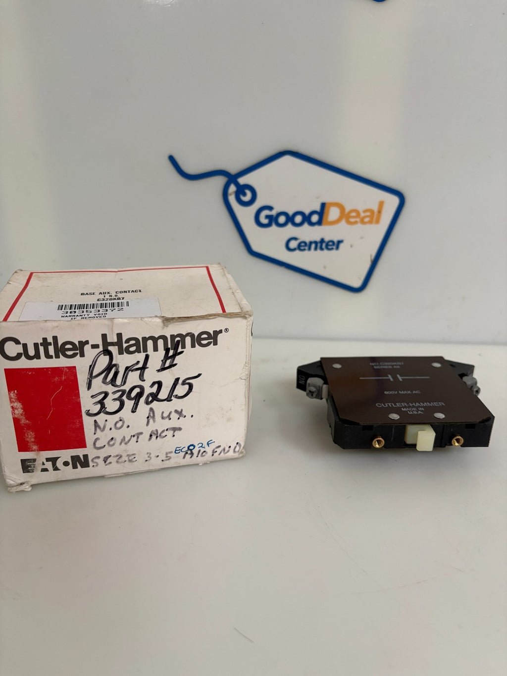 CUTLER HAMMER AUXILLIARY CONTACT C320KB7