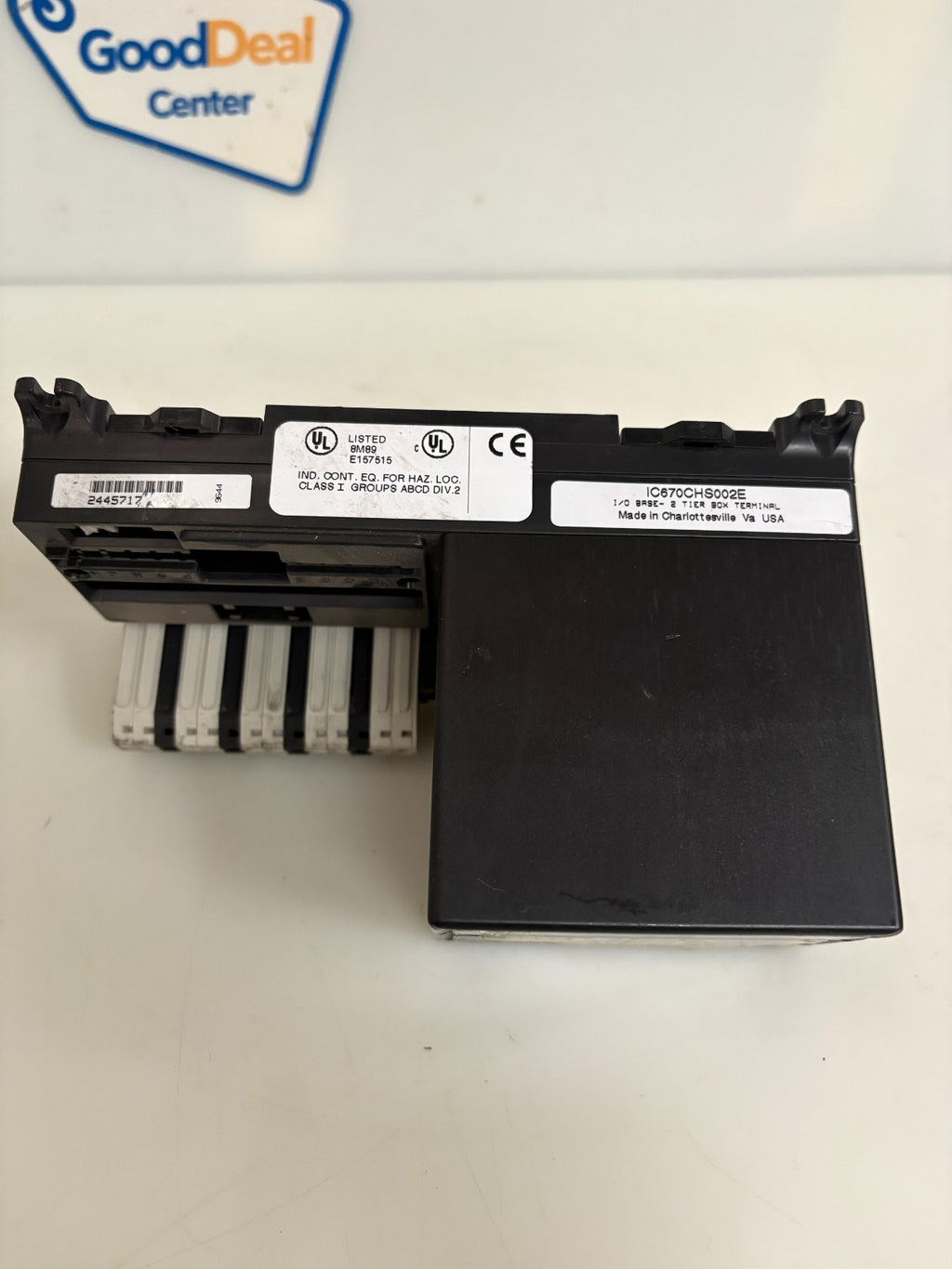GE FANUC BASE TERMINAL IC670CHS002E W/IC670MDL730B3