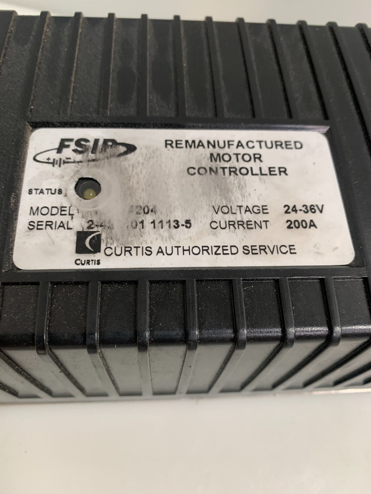 CURTIS FSIP MOTOR CONTROLLER 24V-36V 200 AMP 1243-4204