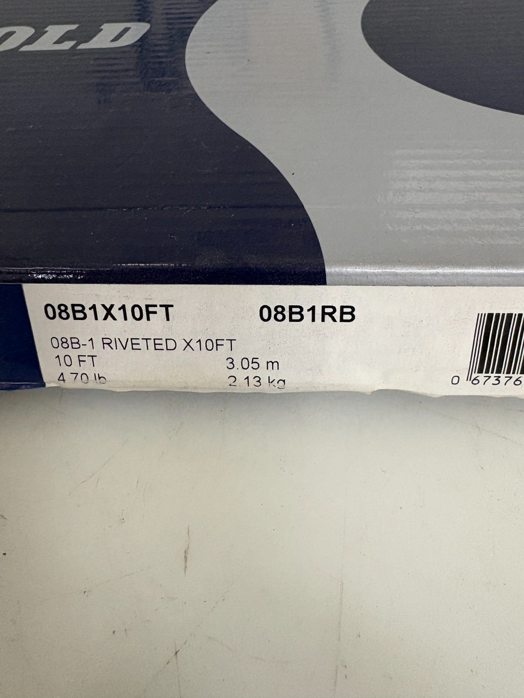 RENOLD ROLLER CHAIN 08B1X10FT 08B1RB  10FT
