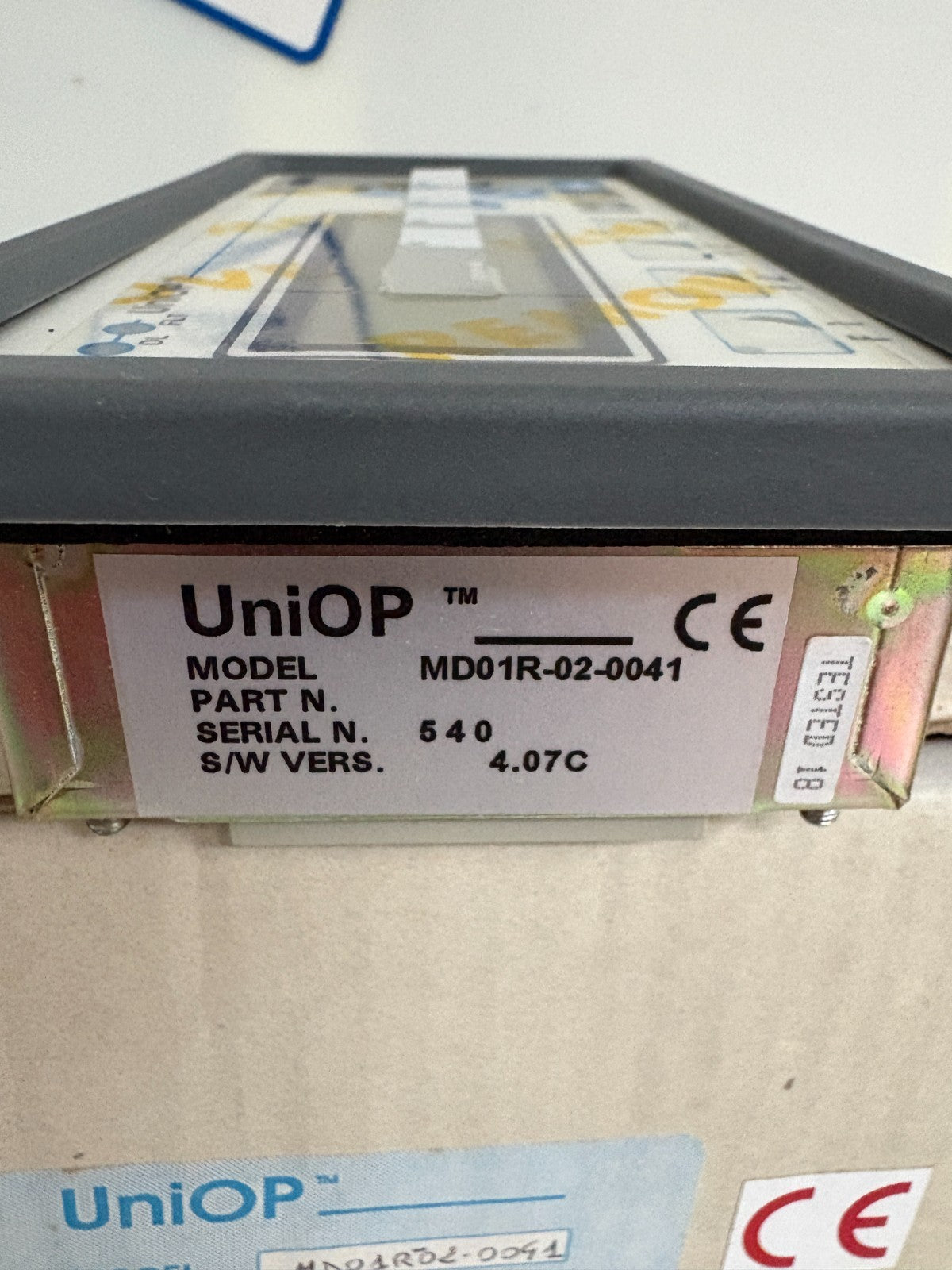 UNI OP TOUCH PANEL MD0 1R-02-00414