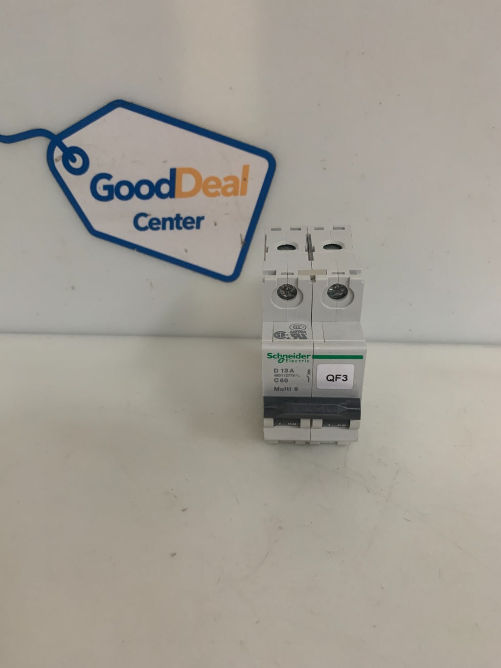 SCHNEIDER ELEC. 3 POLE CIRCUIT BREAKER D 13 A C80 MULTI 9