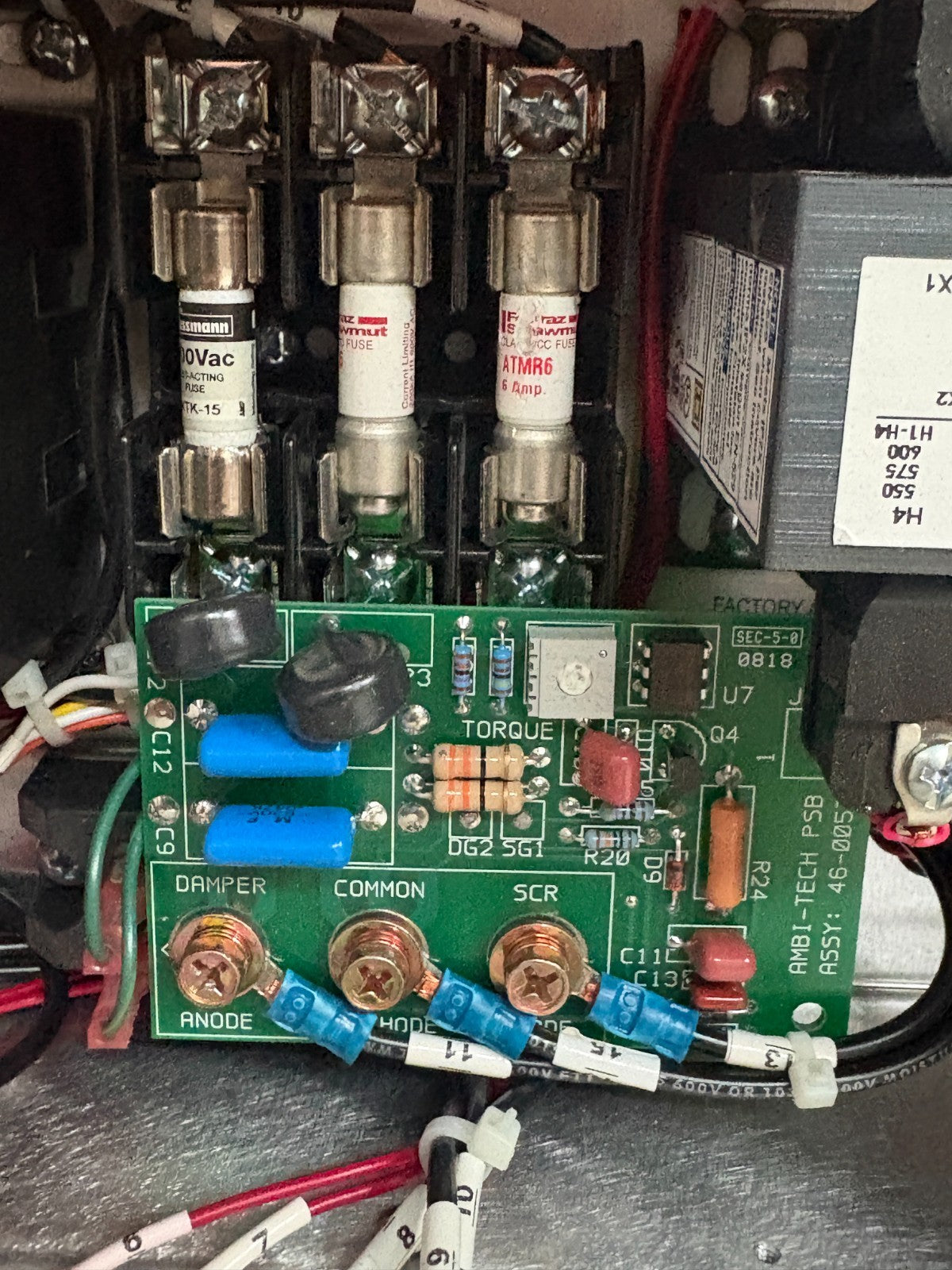 SALDET SHORT-STOP ELECTRONIC MOTOR BRAKE 5HP #SSU5G54