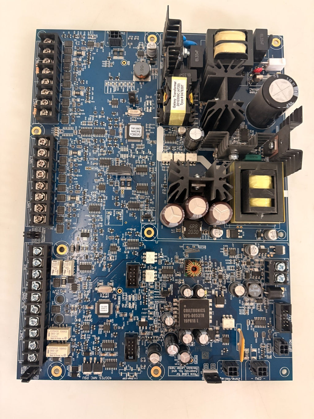 SIMPLEX CPU ZONE RELAY BOARD 4007ES NAC PSU1
