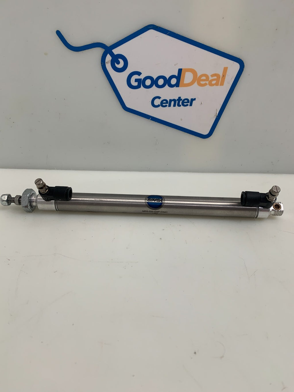 BIMBA   Pneumatic Cylinder  with 2 Adjustable Valves    MRS-025-DXP-00MC