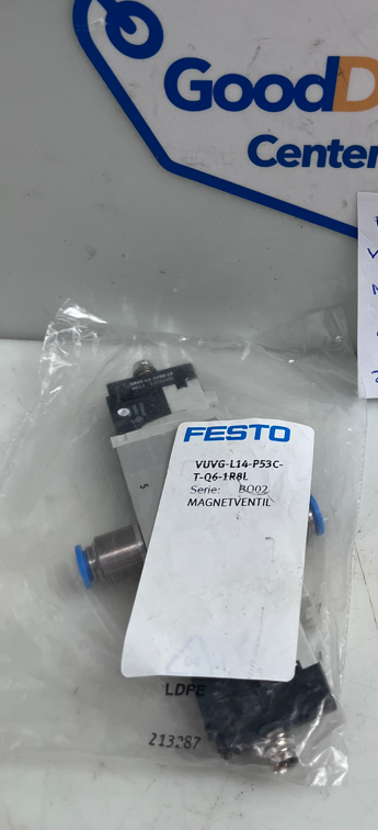 FESTO VUVG-L14-P53C-T-Q6-1R8L  Solenoid Valve