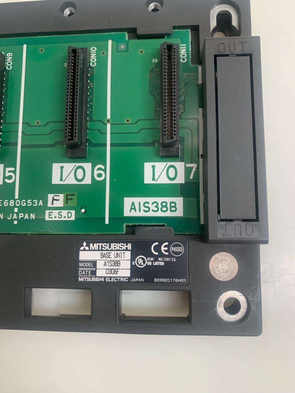 MITSUBISHI A1S-38B Base Unit A1S38B (Used)