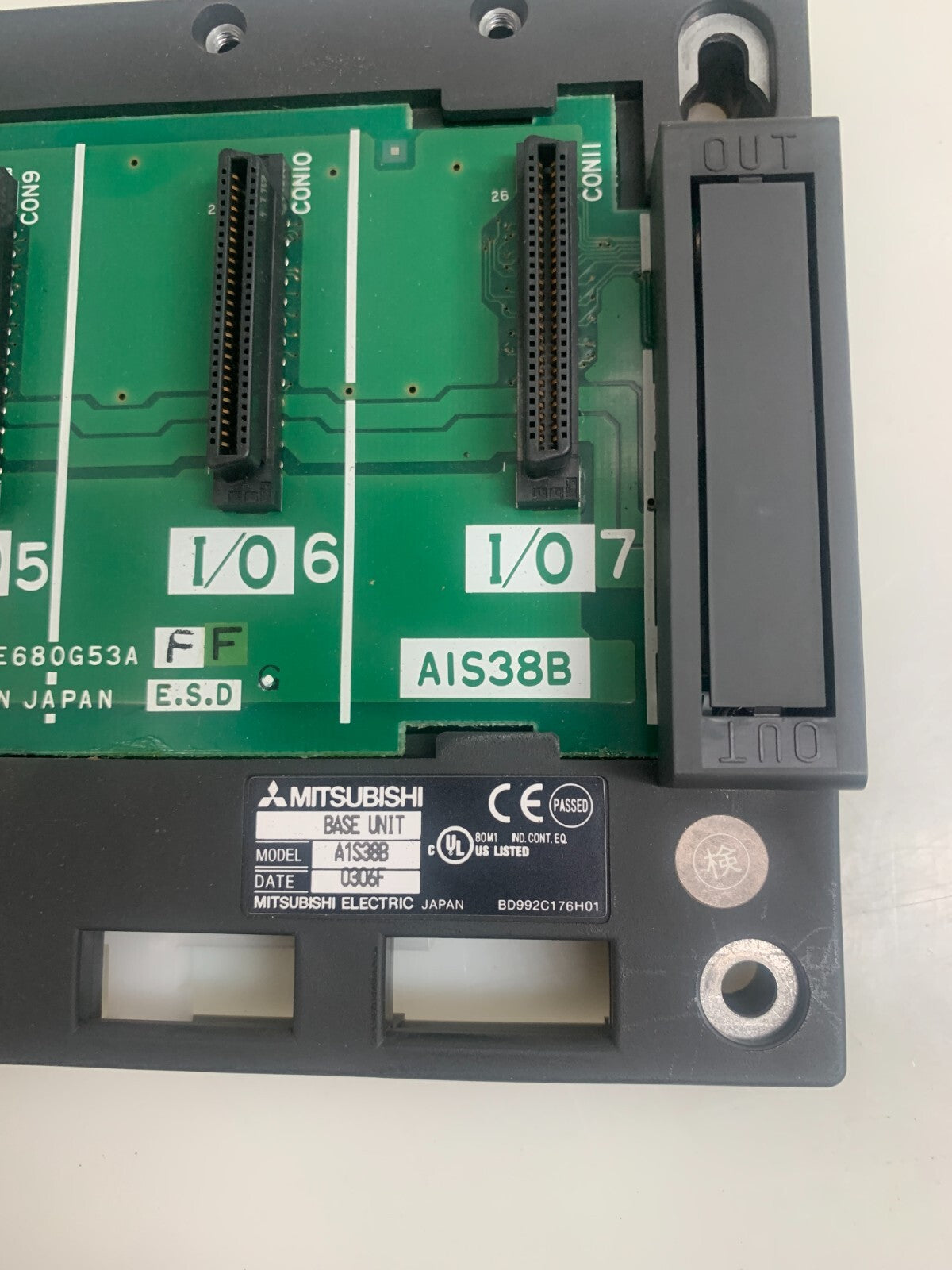 MITSUBISHI A1S-38B Base Unit A1S38B (Used)